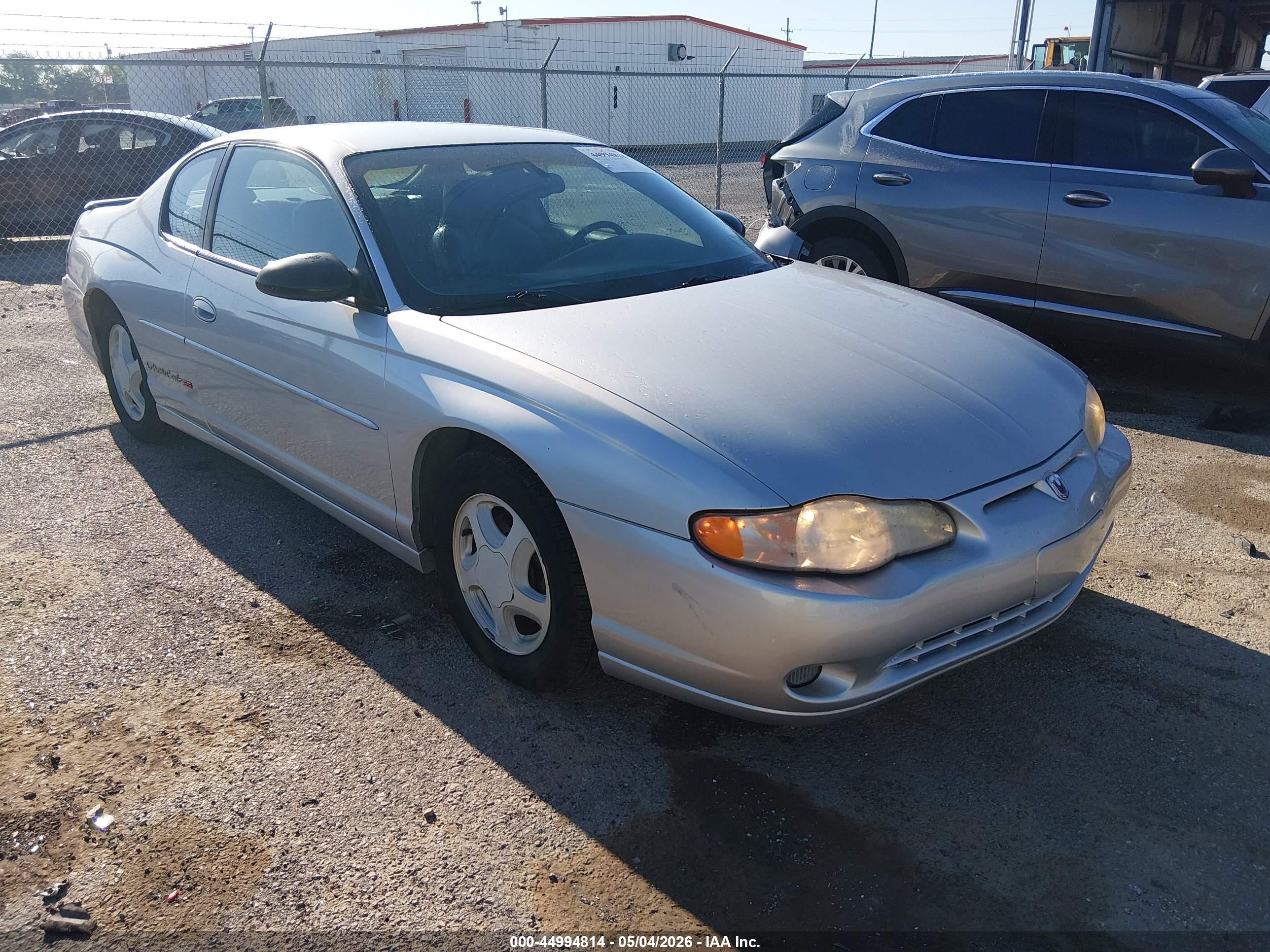 2001 Chevrolet Monte Carlo SS, VIN 2G1WX15KX19106848 — Обычный износ