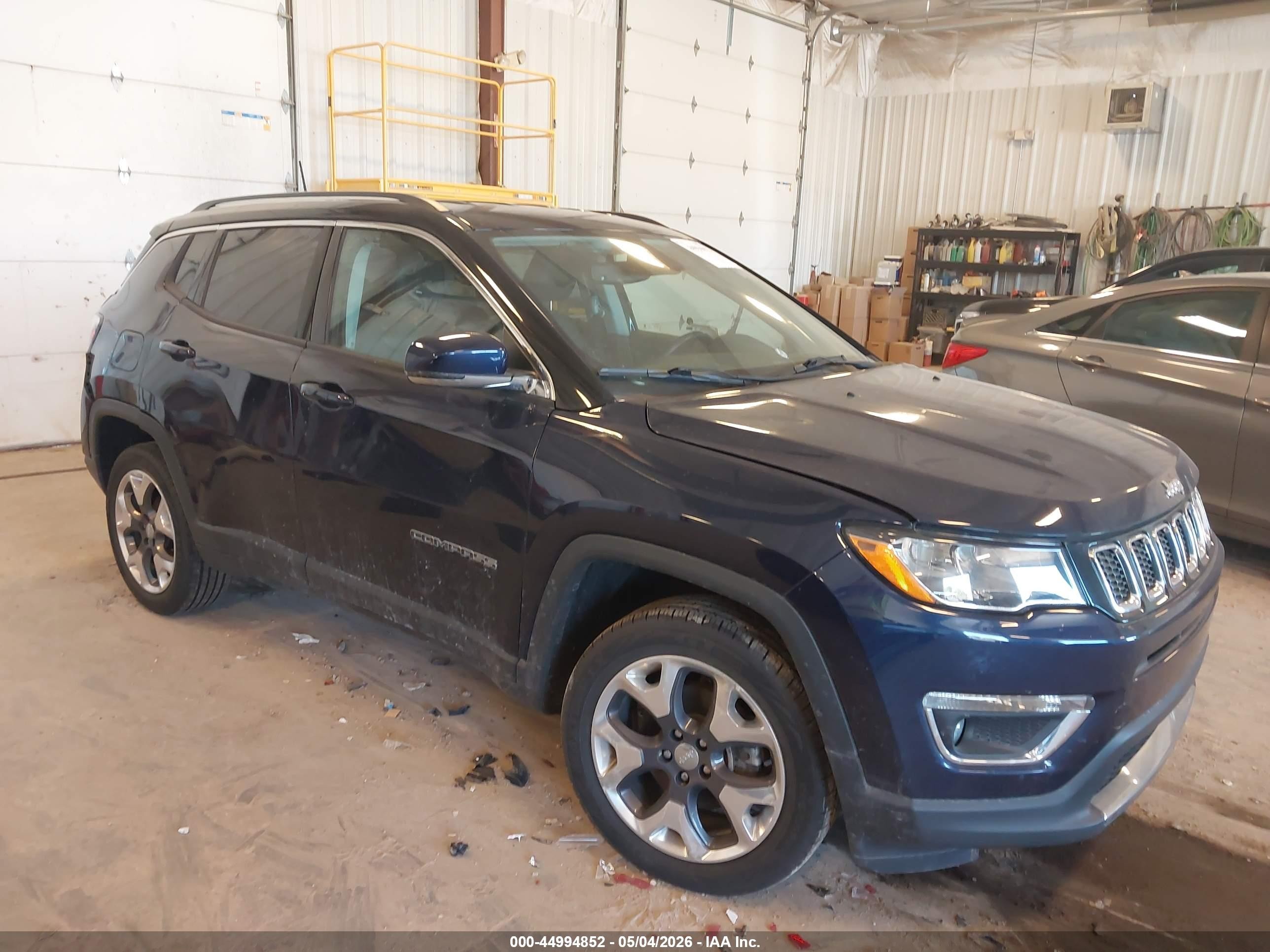 2019 Jeep Compass Limited, VIN 3C4NJDCB2KT666273 — Зад