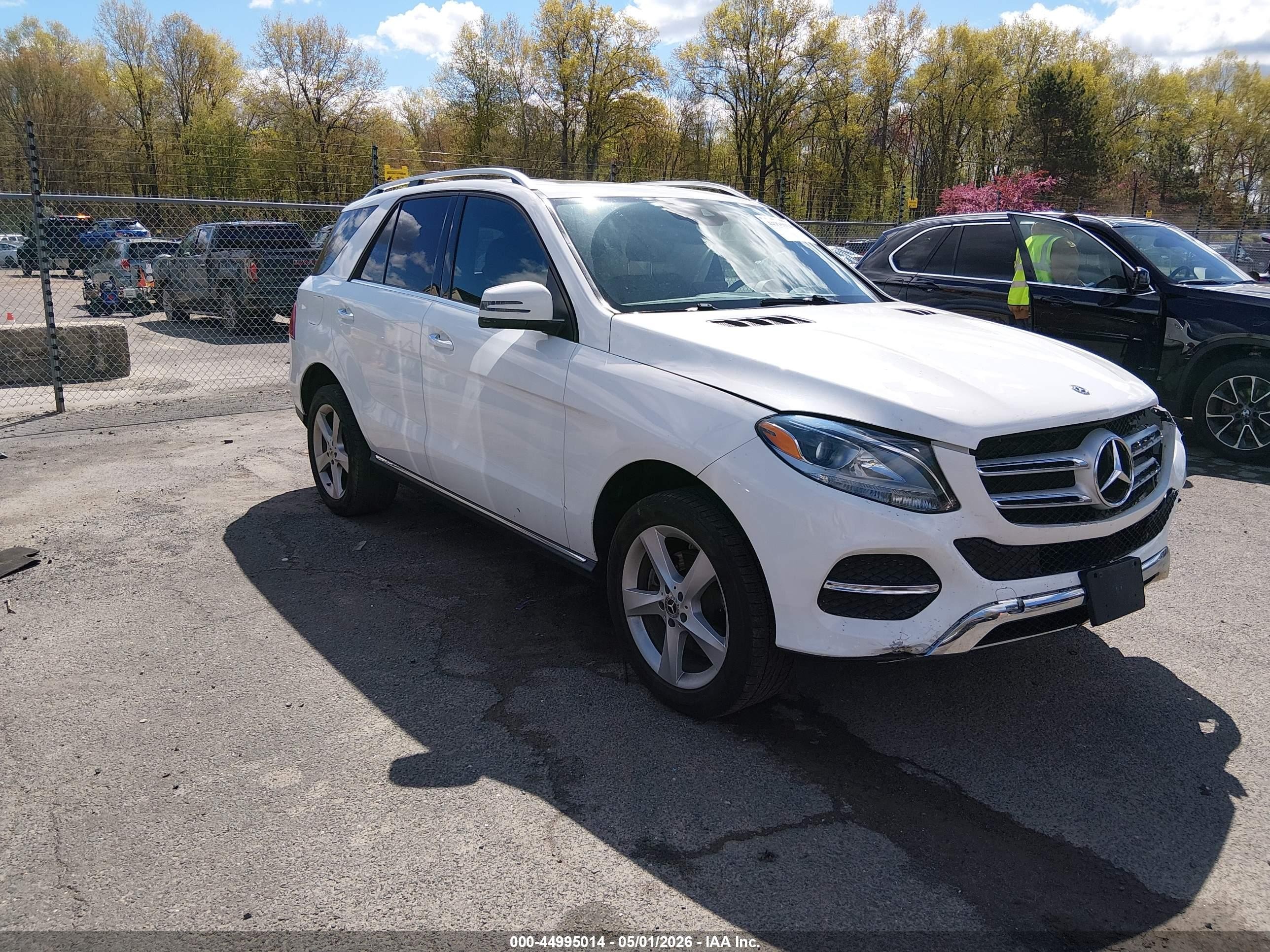 2018 Mercedes-Benz GLE 350, VIN 4JGDA5HB2JB123222 — Side