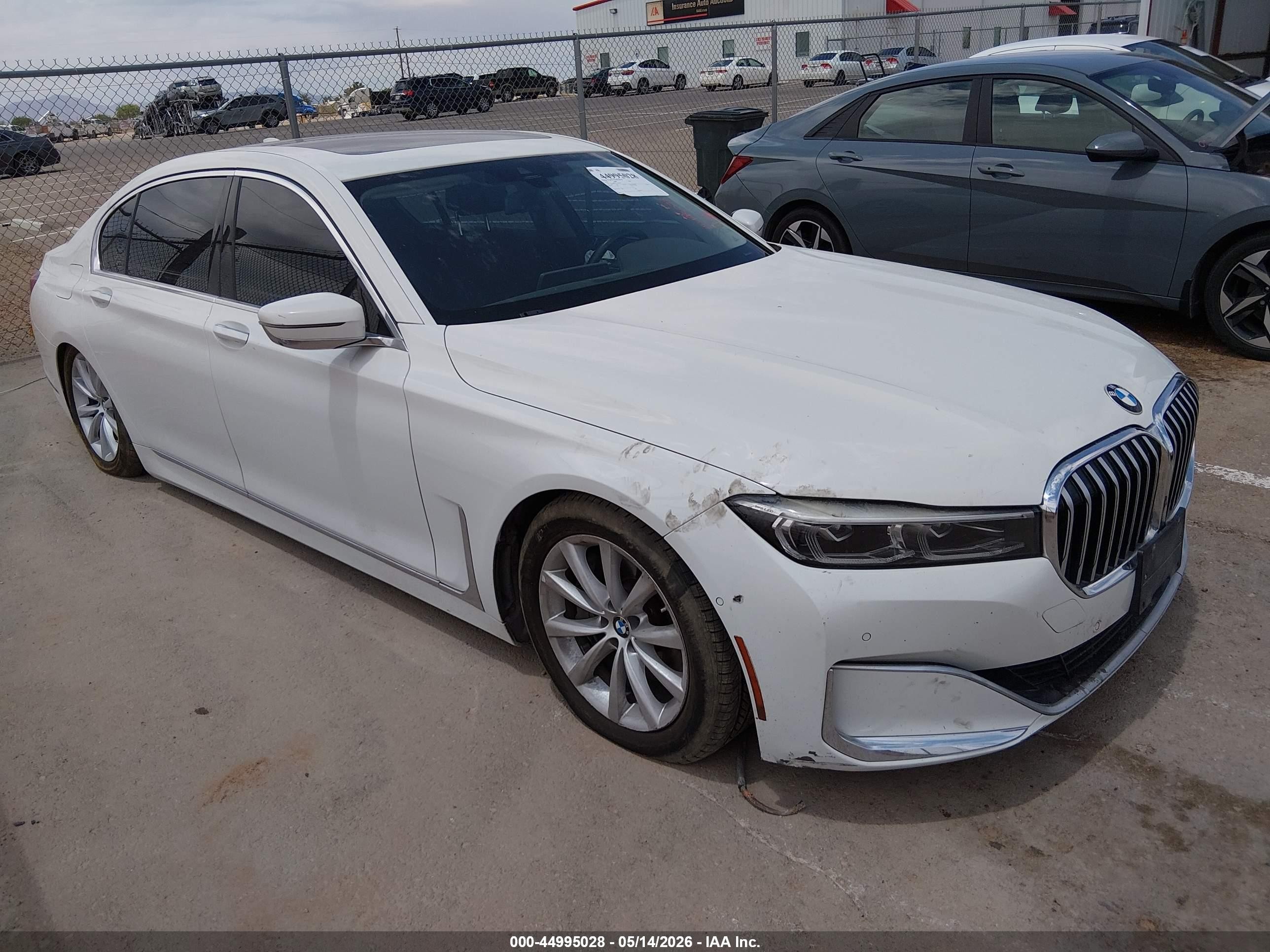 2020 BMW 7 Series 740i xDrive, VIN WBA7T4C03LGF97505 — Front end
