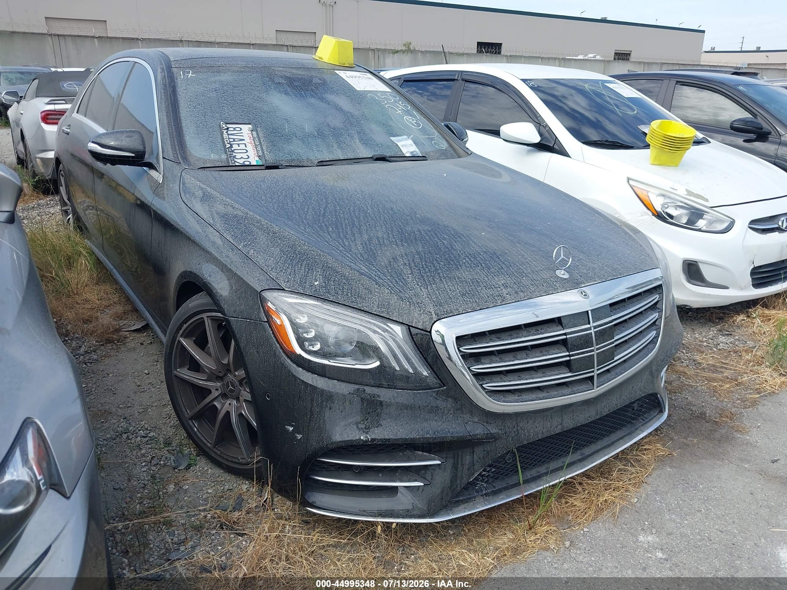 2020 Mercedes-Benz S 560, VIN W1KUG8DB9LA552527 — Rear end