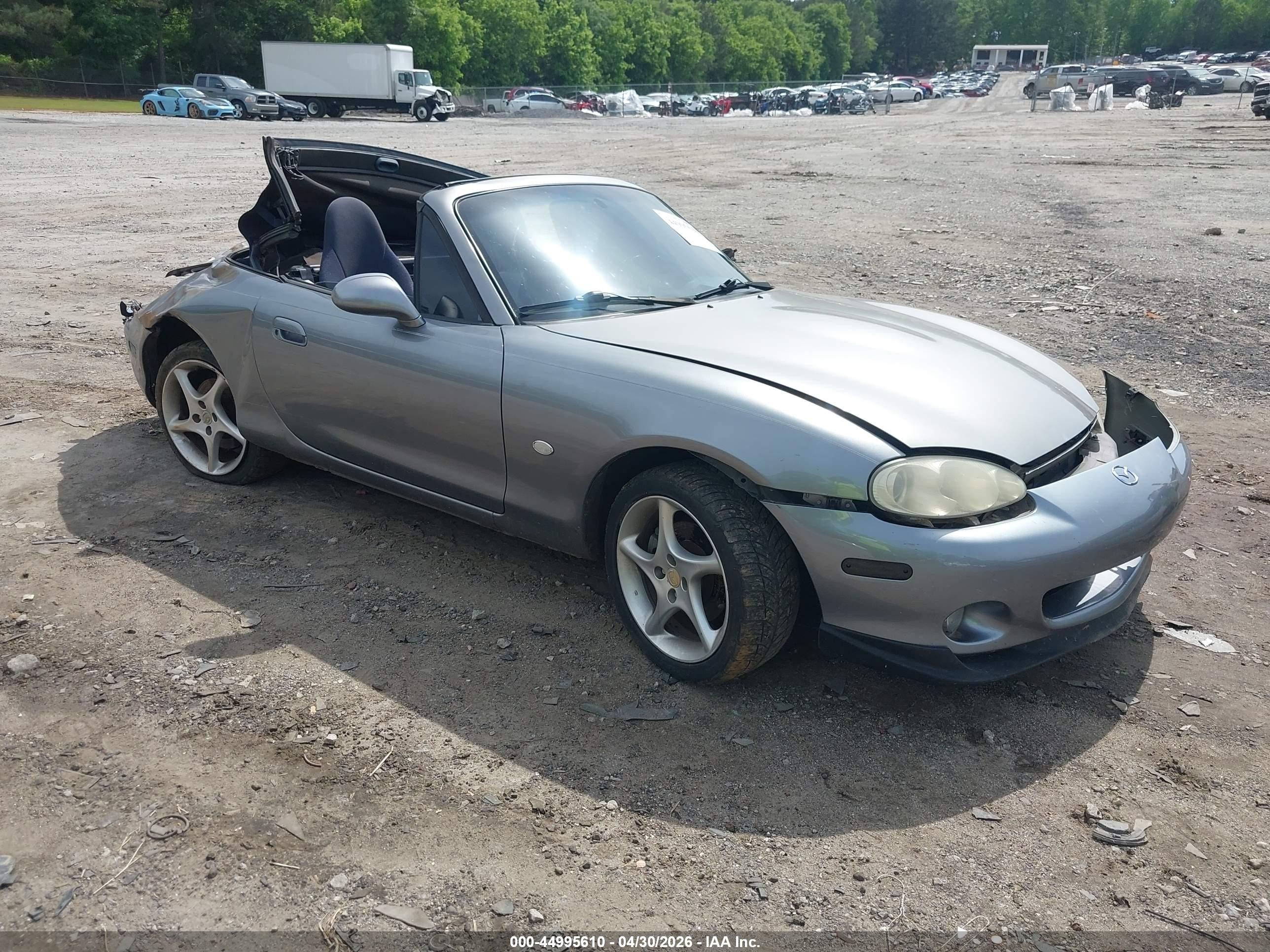 2003 Mazda MX-5 Miata Cloth, VIN JM1NB353230305685 — Rollover