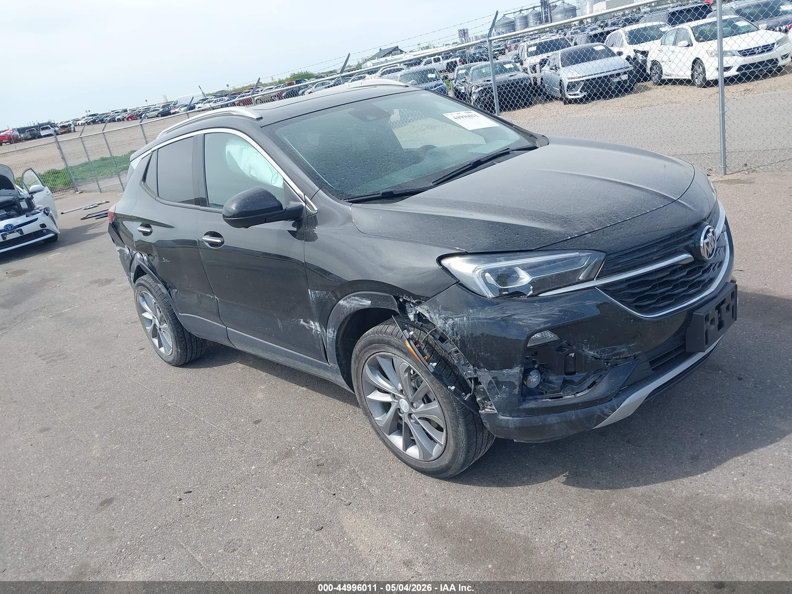 2021 Buick Encore GX Essence, VIN KL4MMGSL2MB182598 — Side