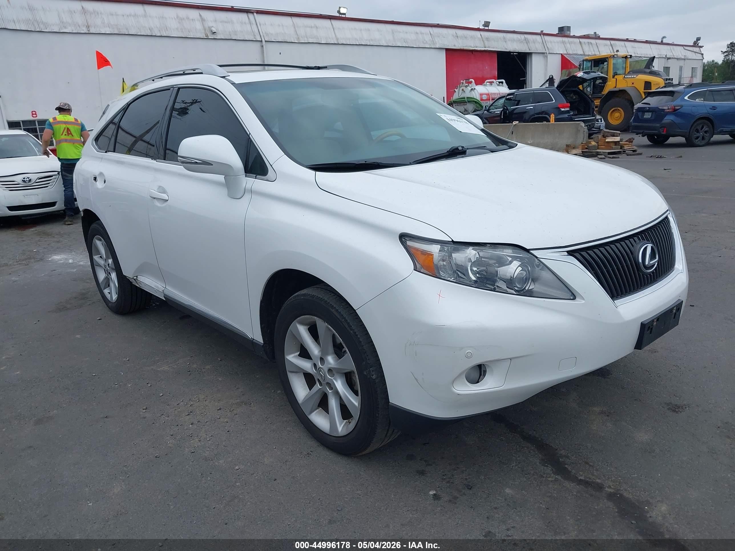 2010 Lexus RX 350, VIN 2T2BK1BA1AC076165 — Rear end