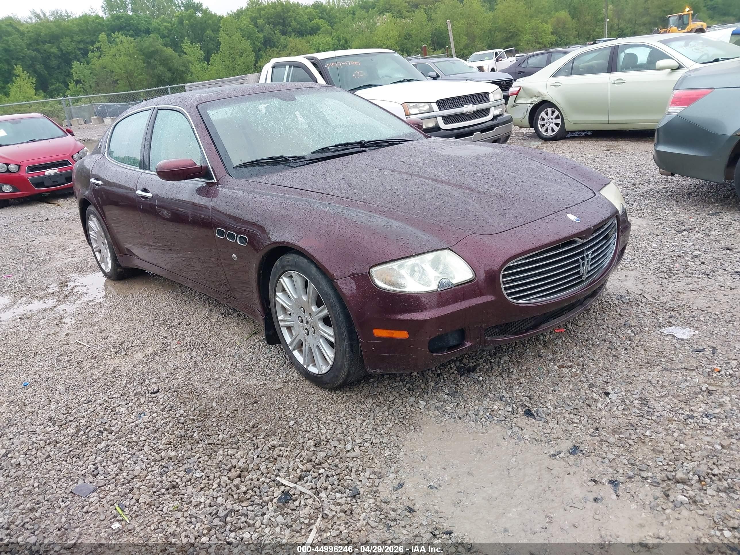 2005 Maserati Quattroporte, VIN ZAMCE39A050018478 — Auction photo