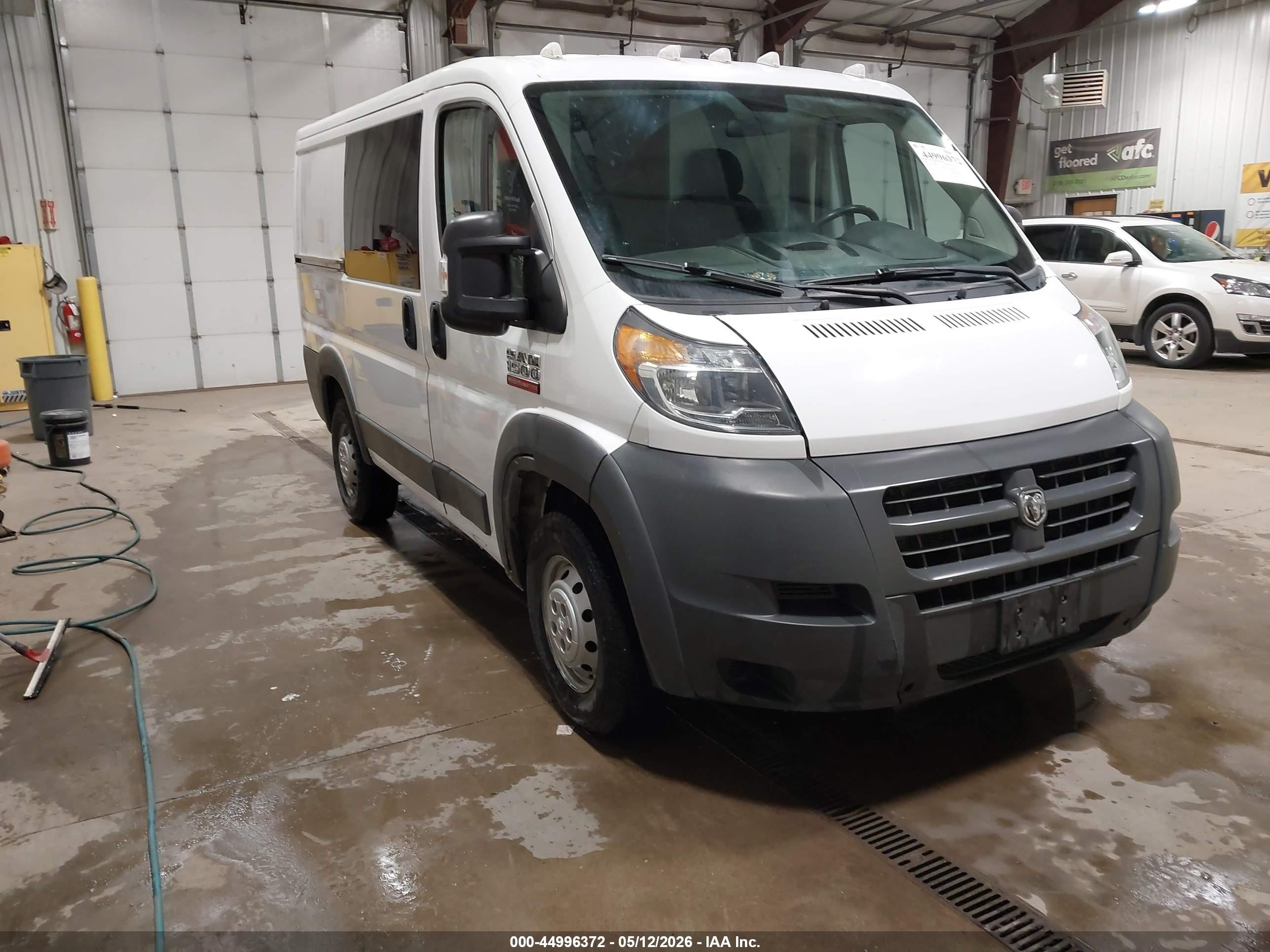 2017 Ram ProMaster Cargo, VIN 3C6TRVNG4HE521366 — Auction photo