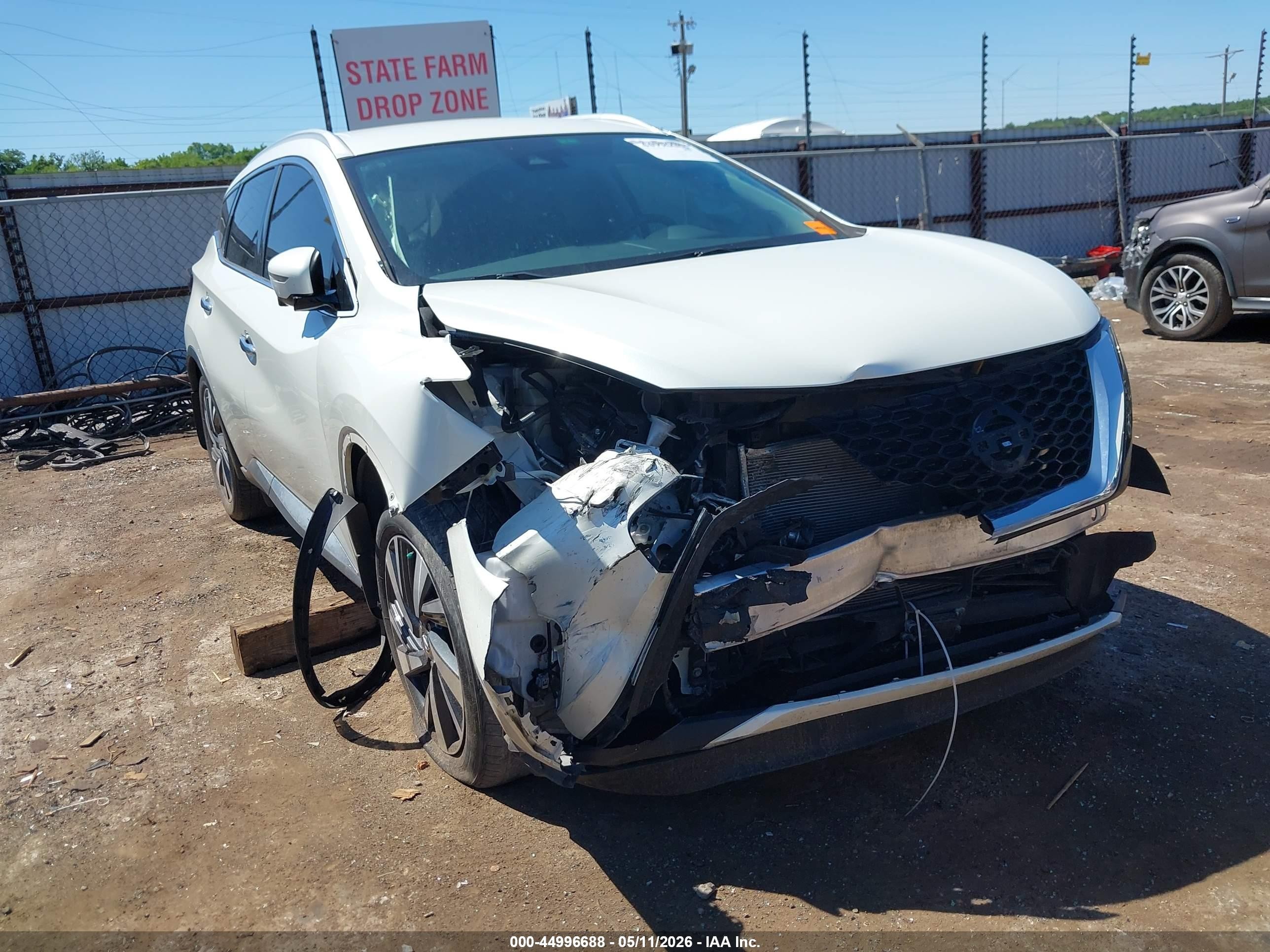 2022 Nissan Murano SL, VIN 5N1AZ2CJ9NC117958 — Front end