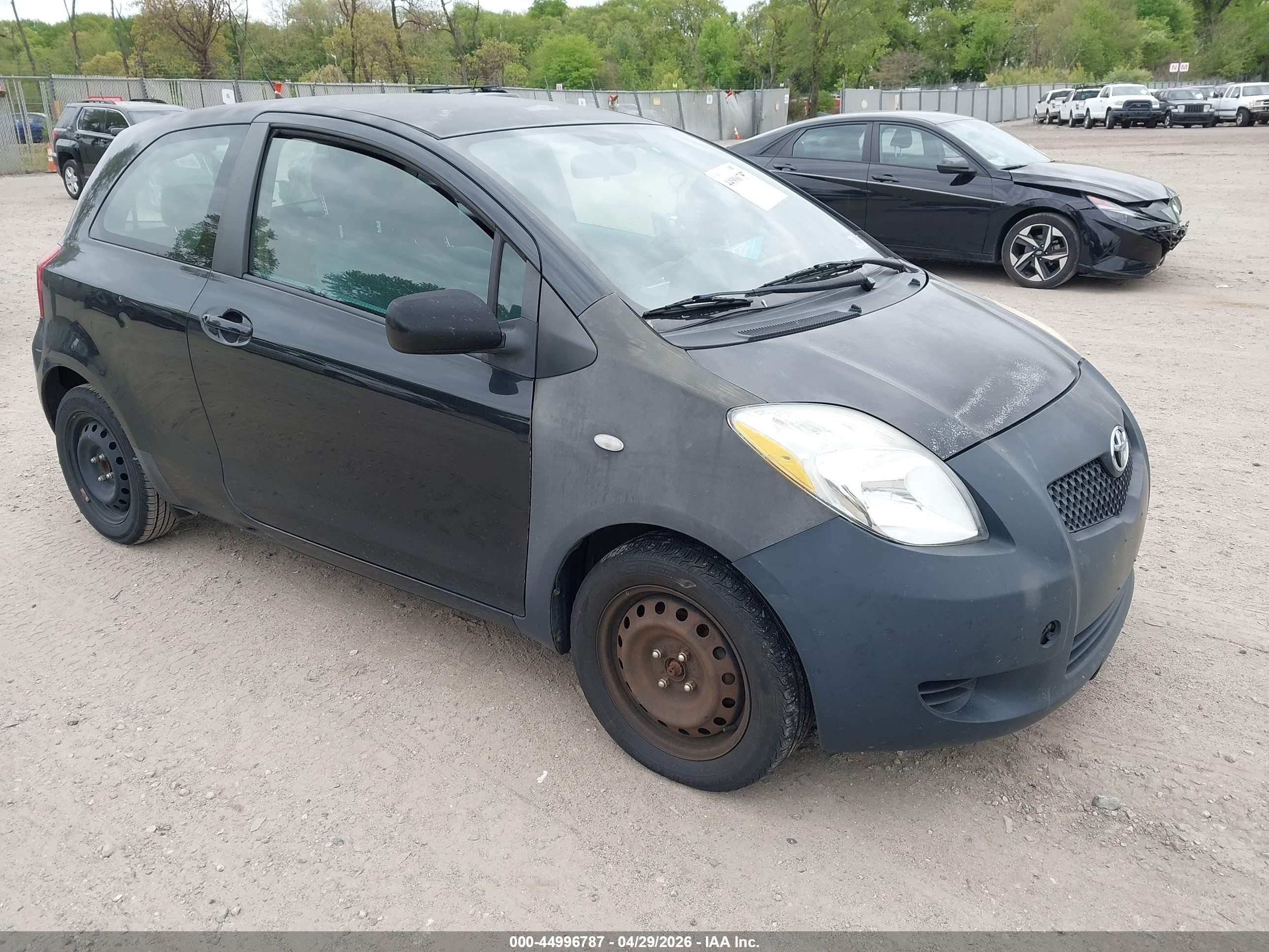 2007 Toyota Yaris, VIN JTDJT923975108234 — Normal wear