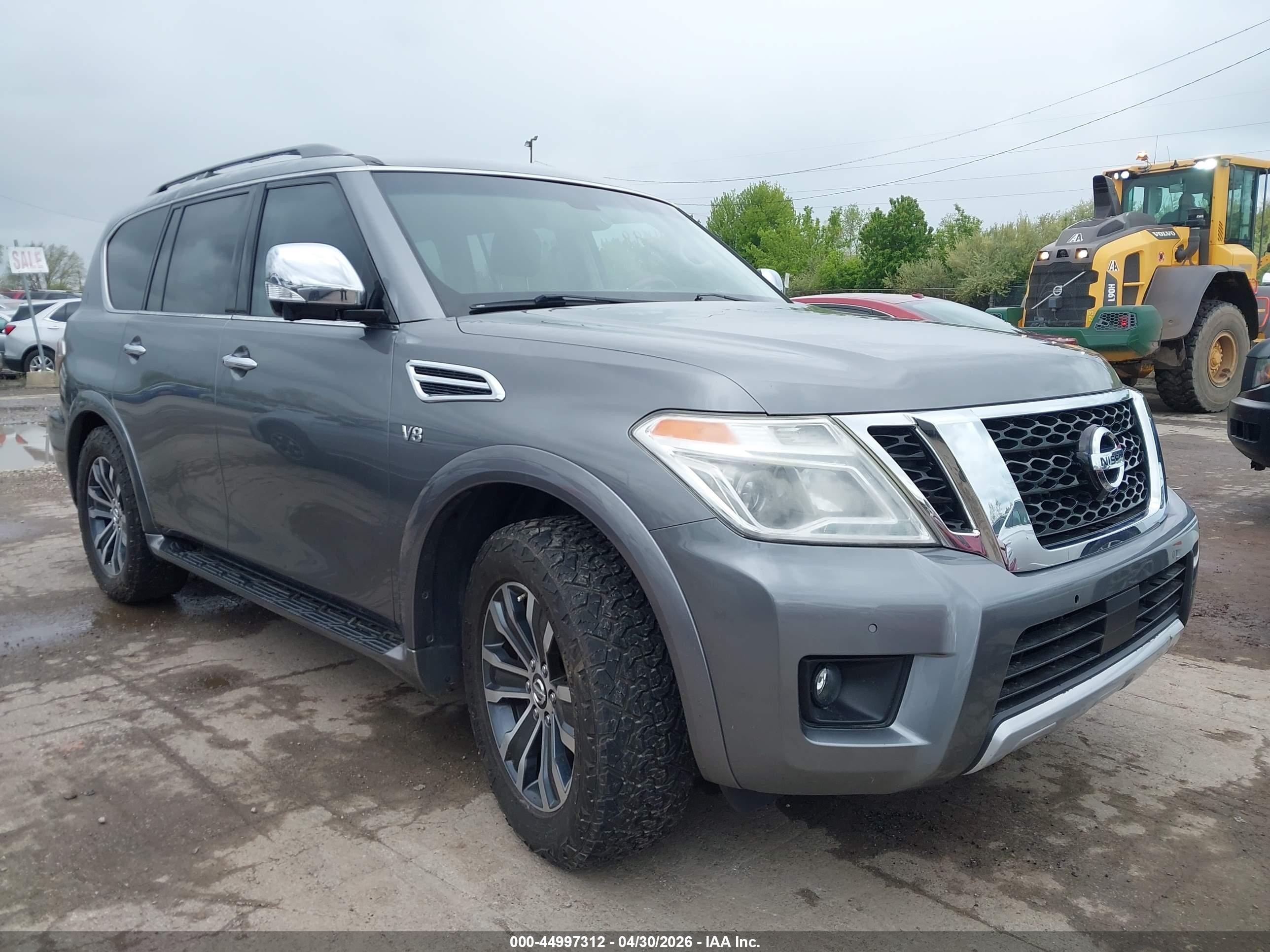 2017 Nissan Armada SL, VIN JN8AY2NCXH9505003 — Hail