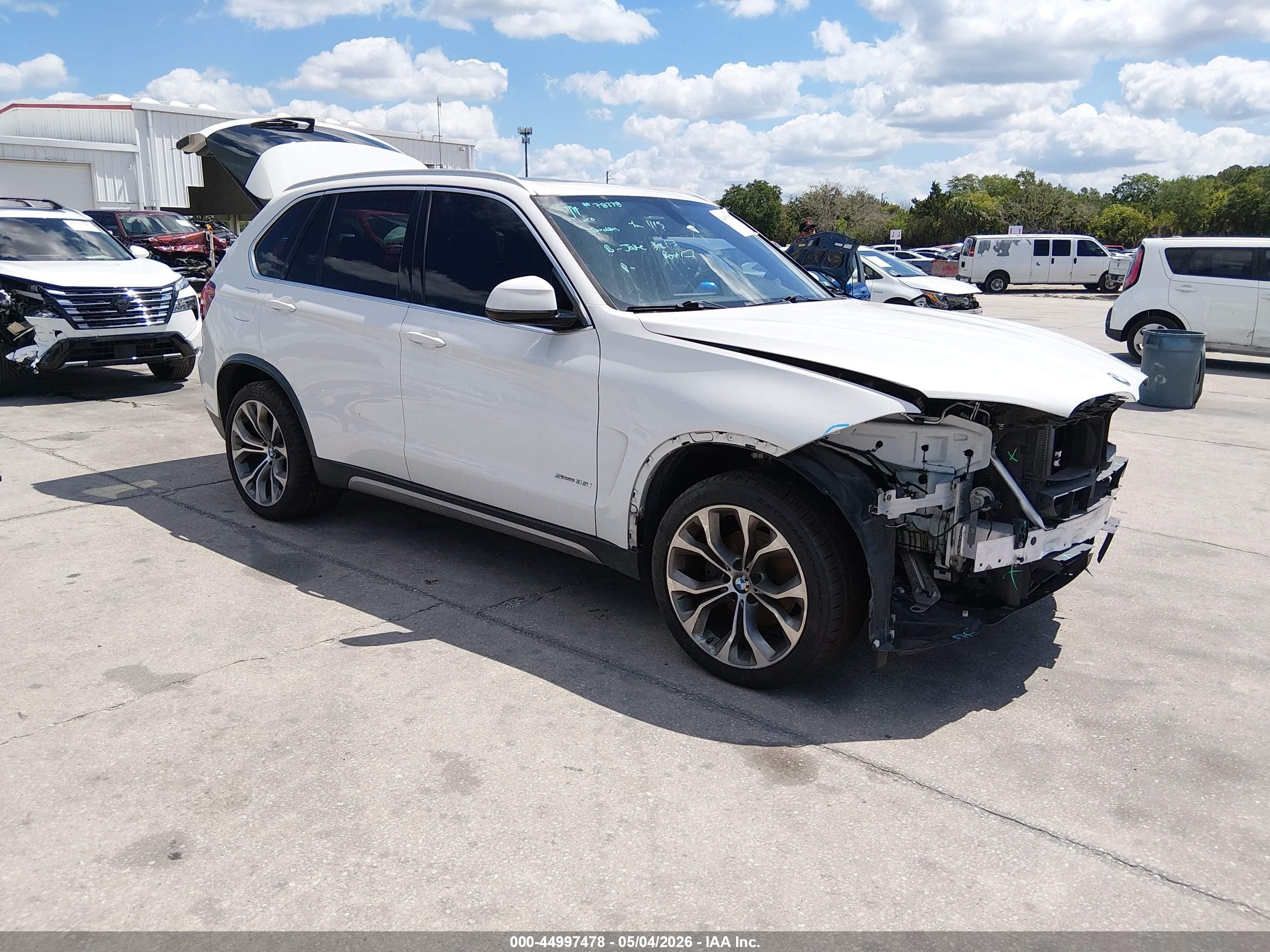2018 BMW X5 sDrive35i, VIN 5UXKR2C54J0Z21445 — Front end