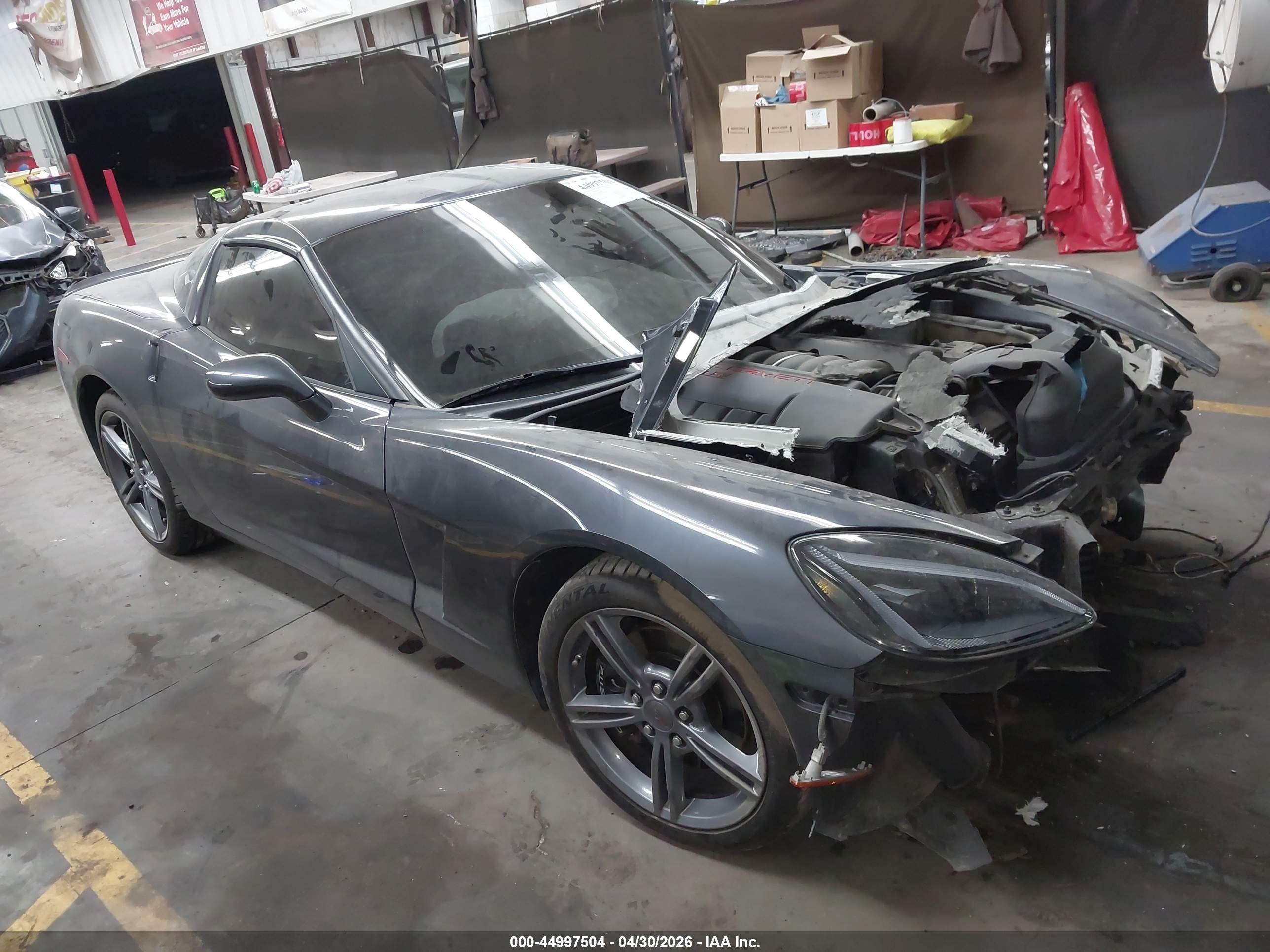 2010 Chevrolet Corvette 1LT, VIN 1G1YA2DW9A5108835 — Front end
