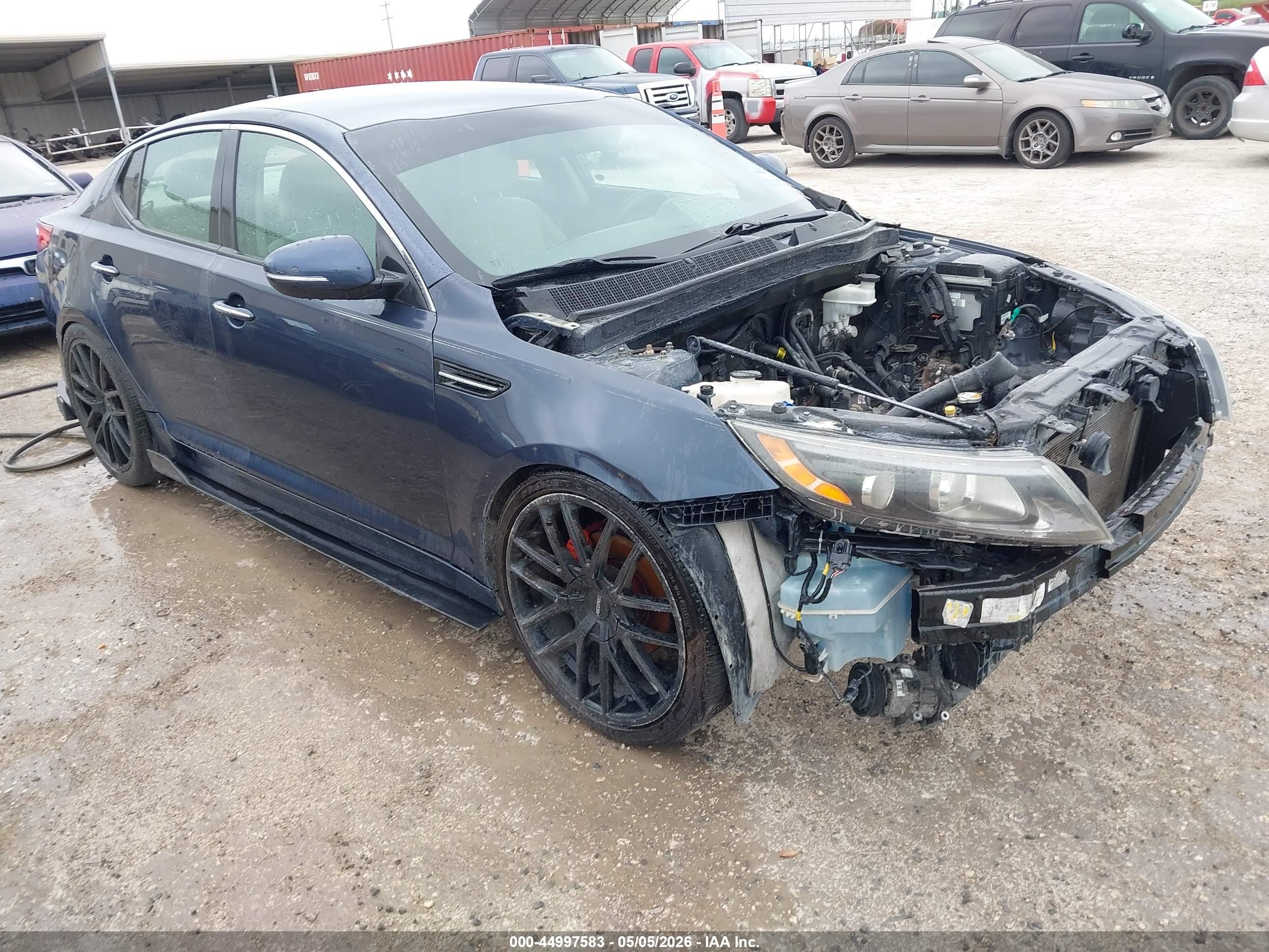2015 Kia Optima LX, VIN 5XXGM4A72FG410487 — Stripped