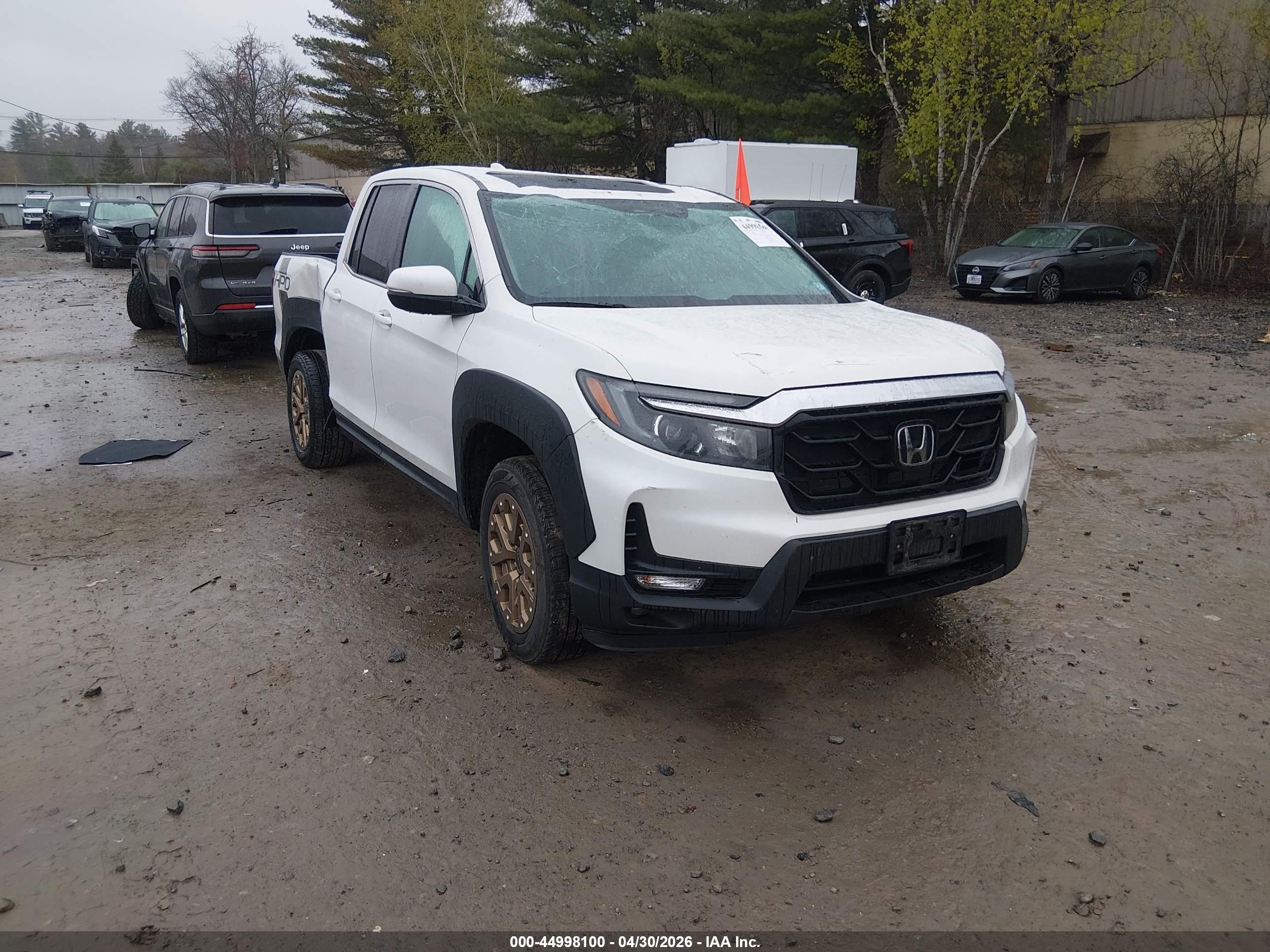 2023 Honda Ridgeline RTL, VIN 5FPYK3F58PB031453 — Бок