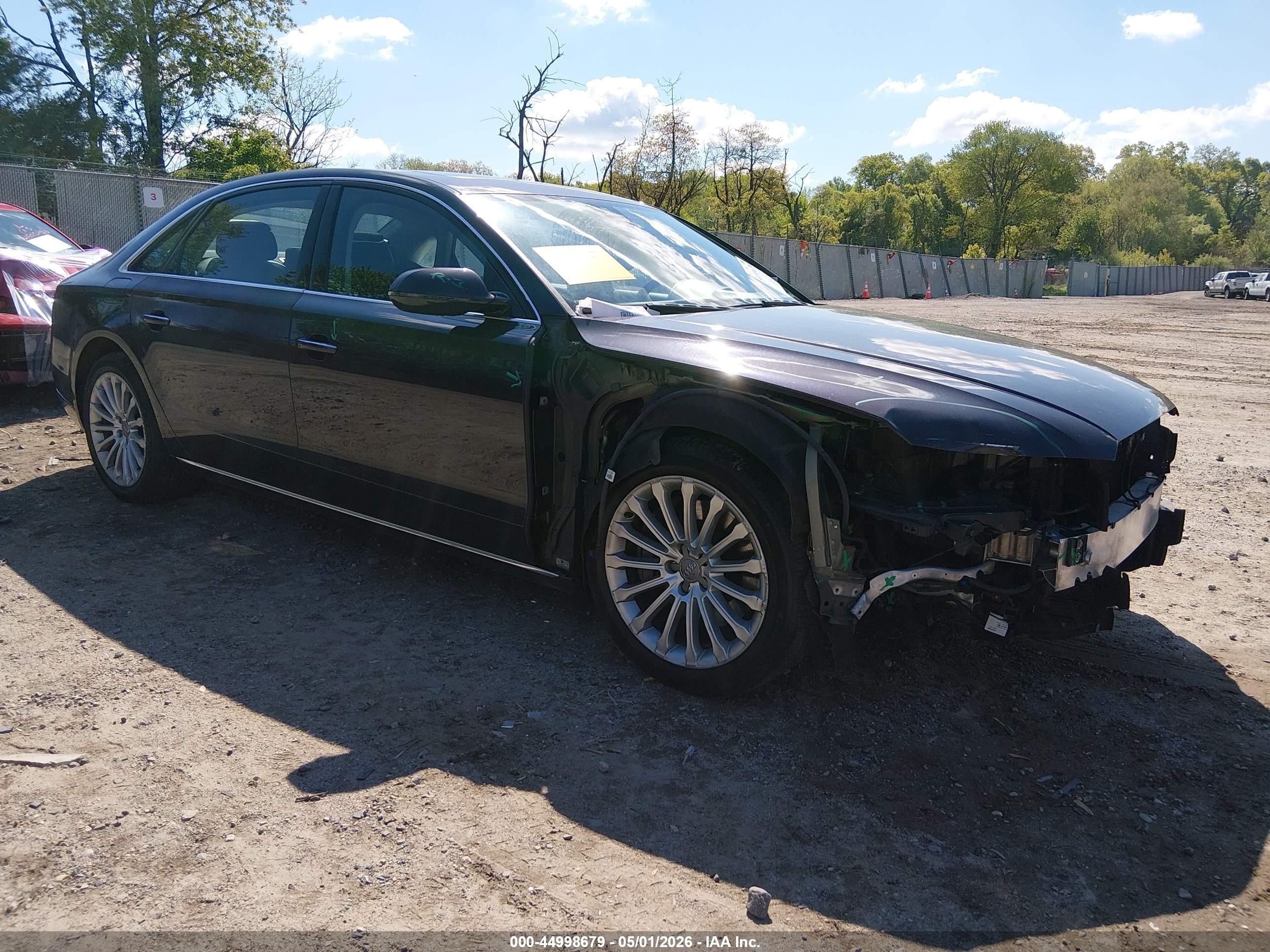 2016 Audi A8 3.0T, VIN WAU34AFD8GN011677 — Front end