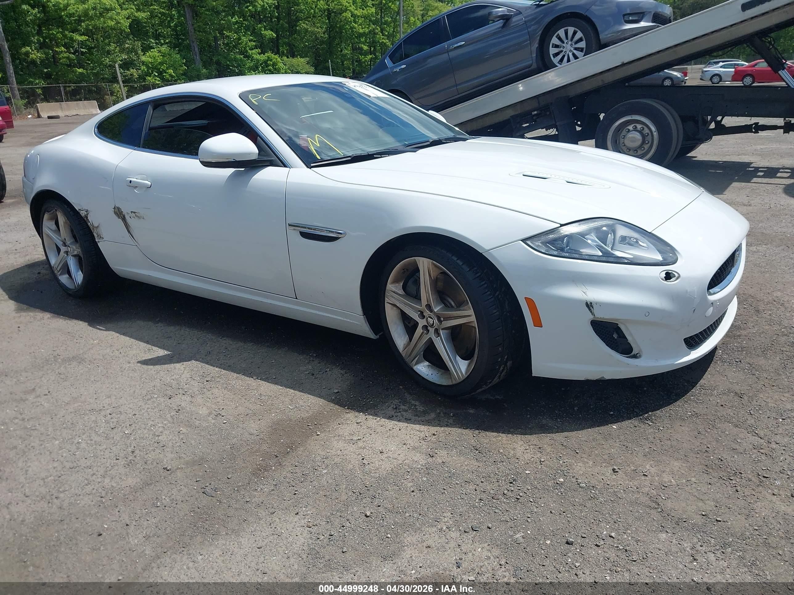 2013 Jaguar XK XKR, VIN SAJWA4DC1DMB51306 — Side