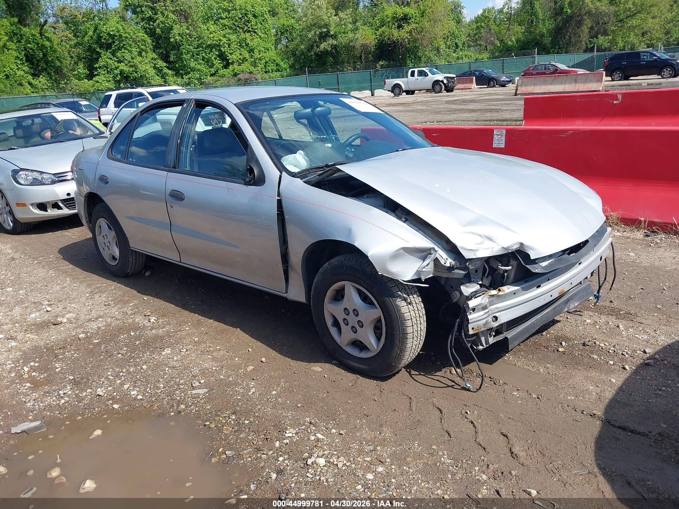 2003 Chevrolet Cavalier, VIN 1G1JC52F837141509 — Front end