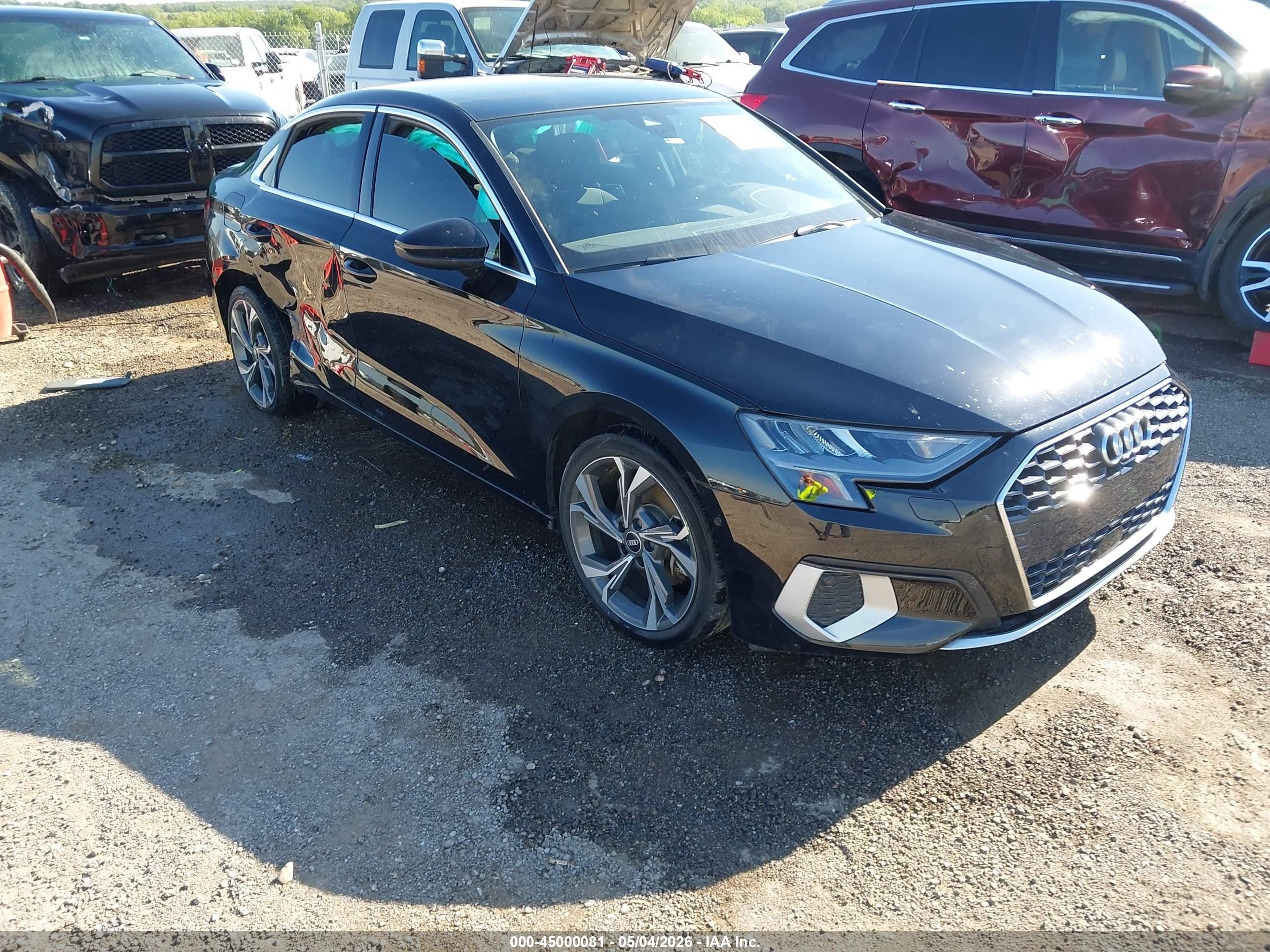 2022 Audi A3 Premium, VIN WAUAUDGY9NA011301 — Side
