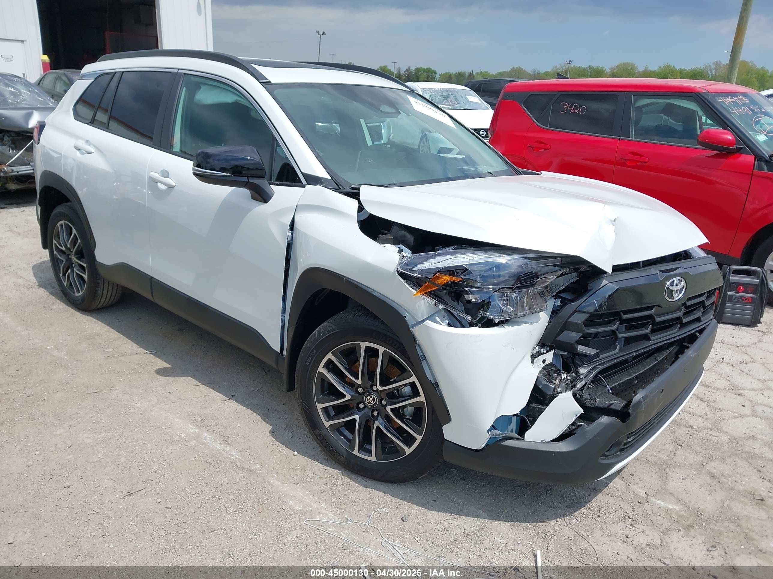 2026 Toyota Corolla Cross XLE, VIN 7MUDAABG6TV181790 — Front end
