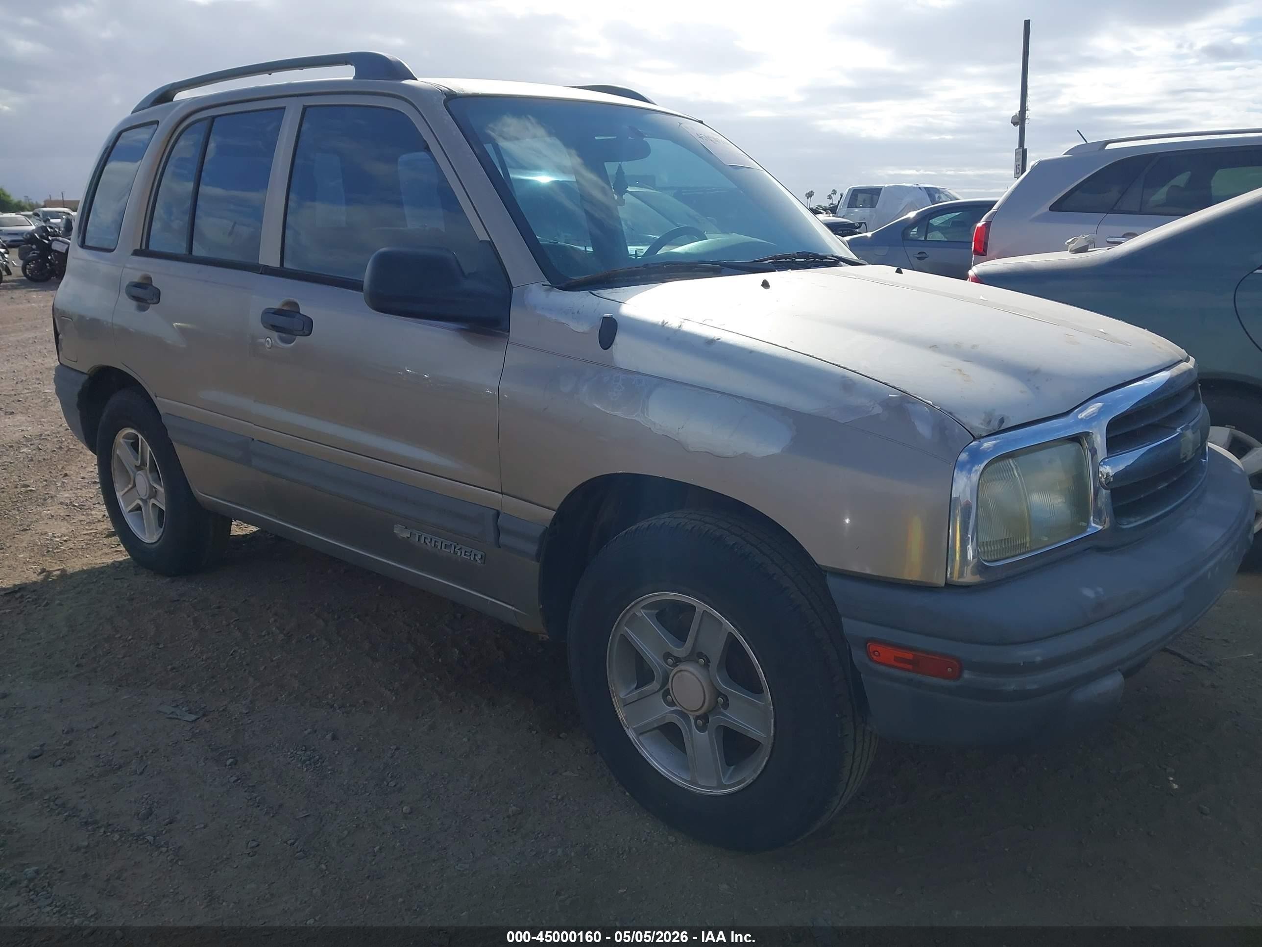 2003 Chevrolet Tracker, VIN 2CNBE13C236931287 — Normal wear