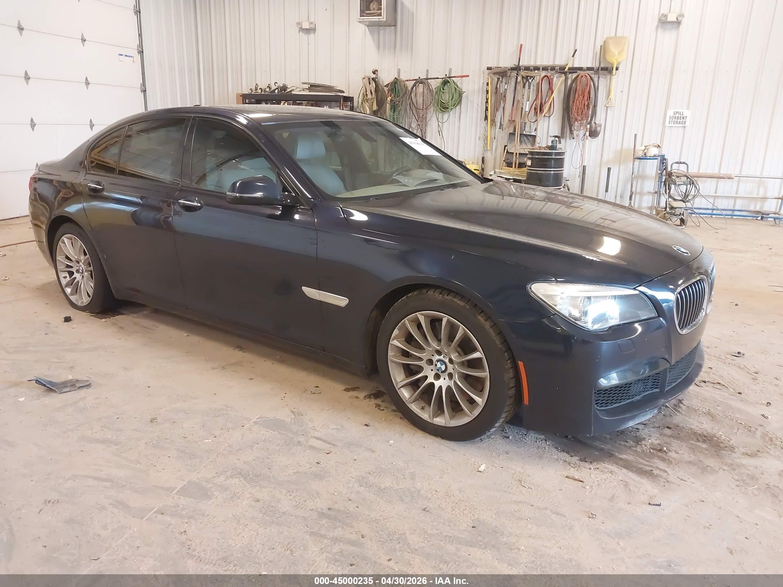 2013 BMW 7 Series 750i xDrive, VIN WBAYB6C55DC998395 — Theft recovery
