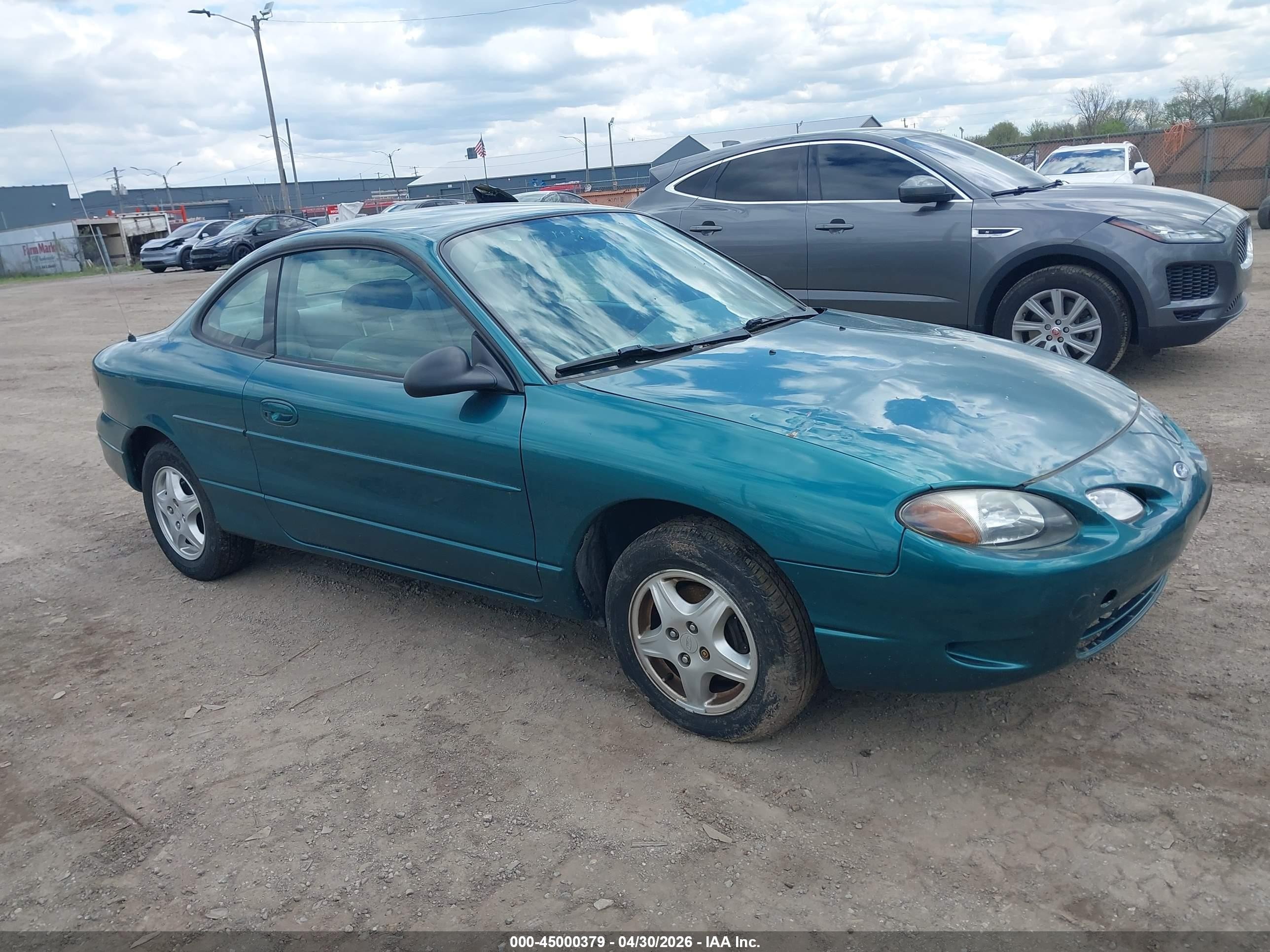 1998 Ford Escort ZX2 Cool, VIN 3FAKP1130WR196846 — Rear end