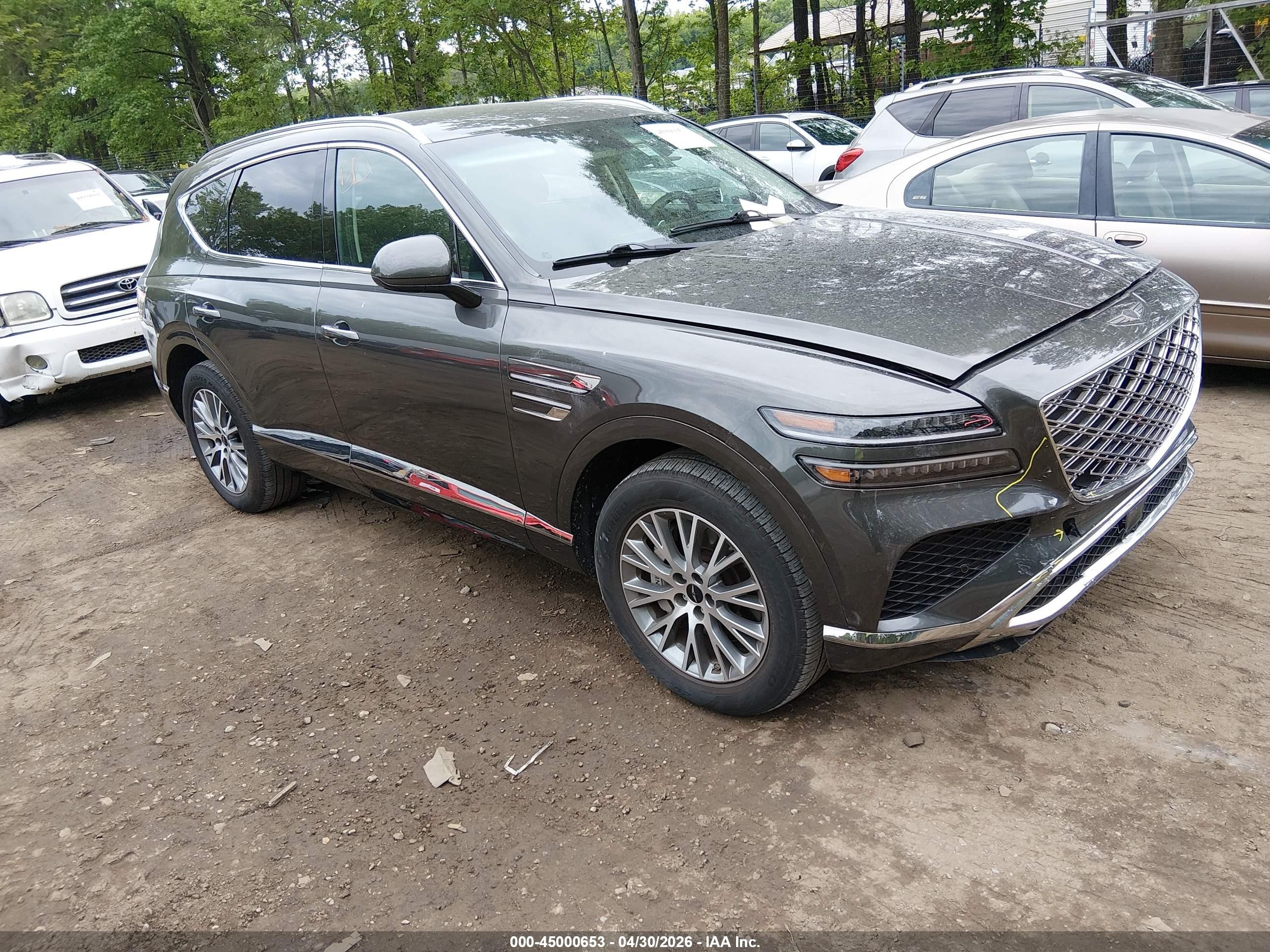 2025 Genesis GV80 Standard, VIN KMUHFESB3SU260379 — Front end