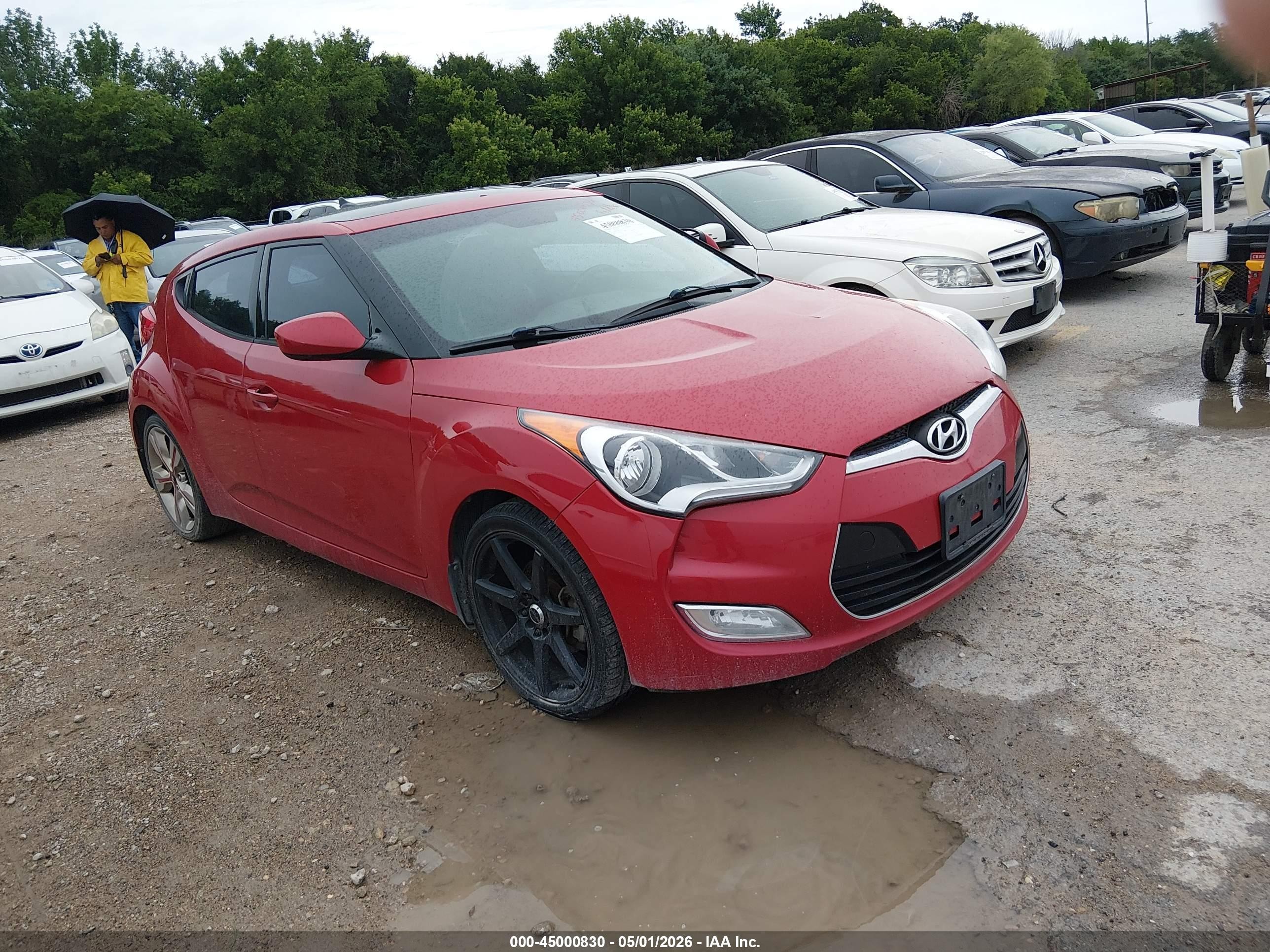2016 Hyundai Veloster, VIN KMHTC6AD5GU253774 — Normal wear