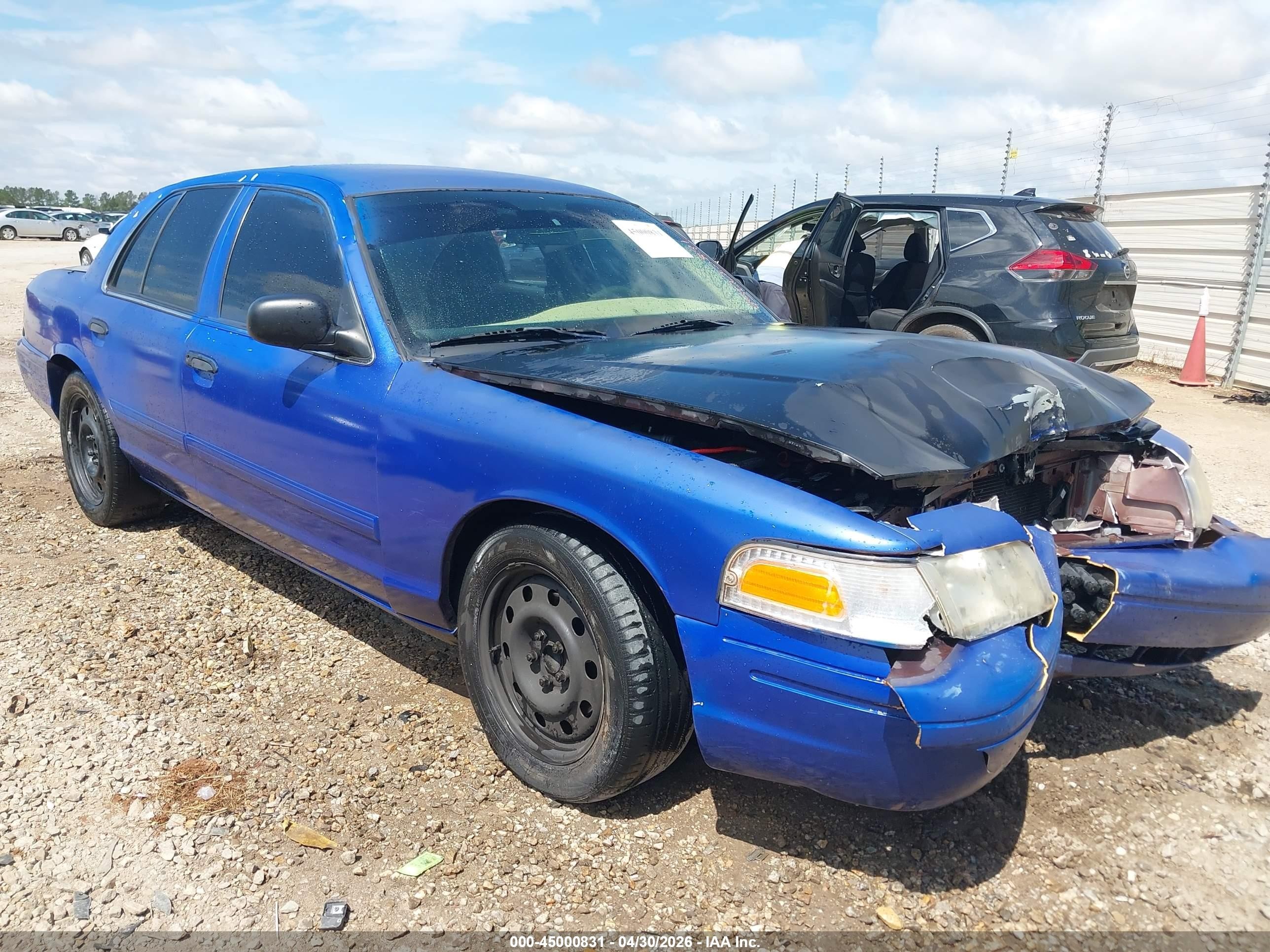 2009 Ford Police Interceptor, VIN 2FAHP71V19X115227 — Front end