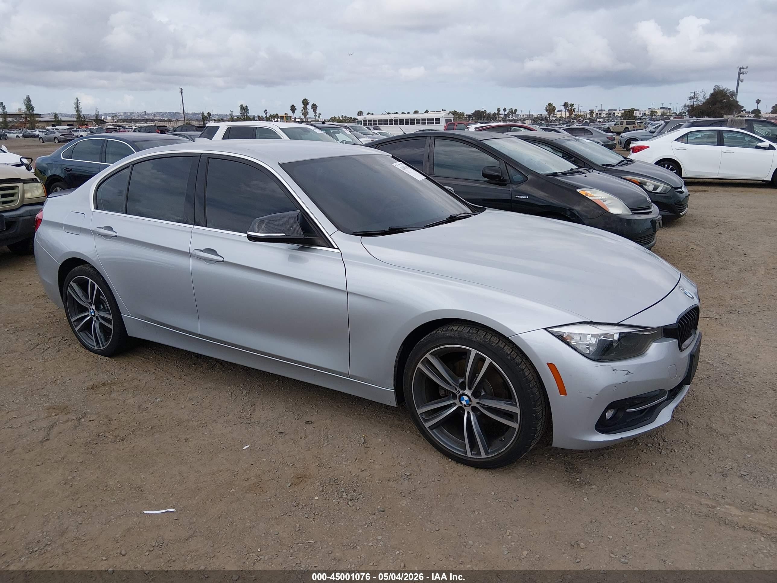 2017 BMW 3 Series 330i, VIN WBA8B9G34HNU52336 — Engine fire