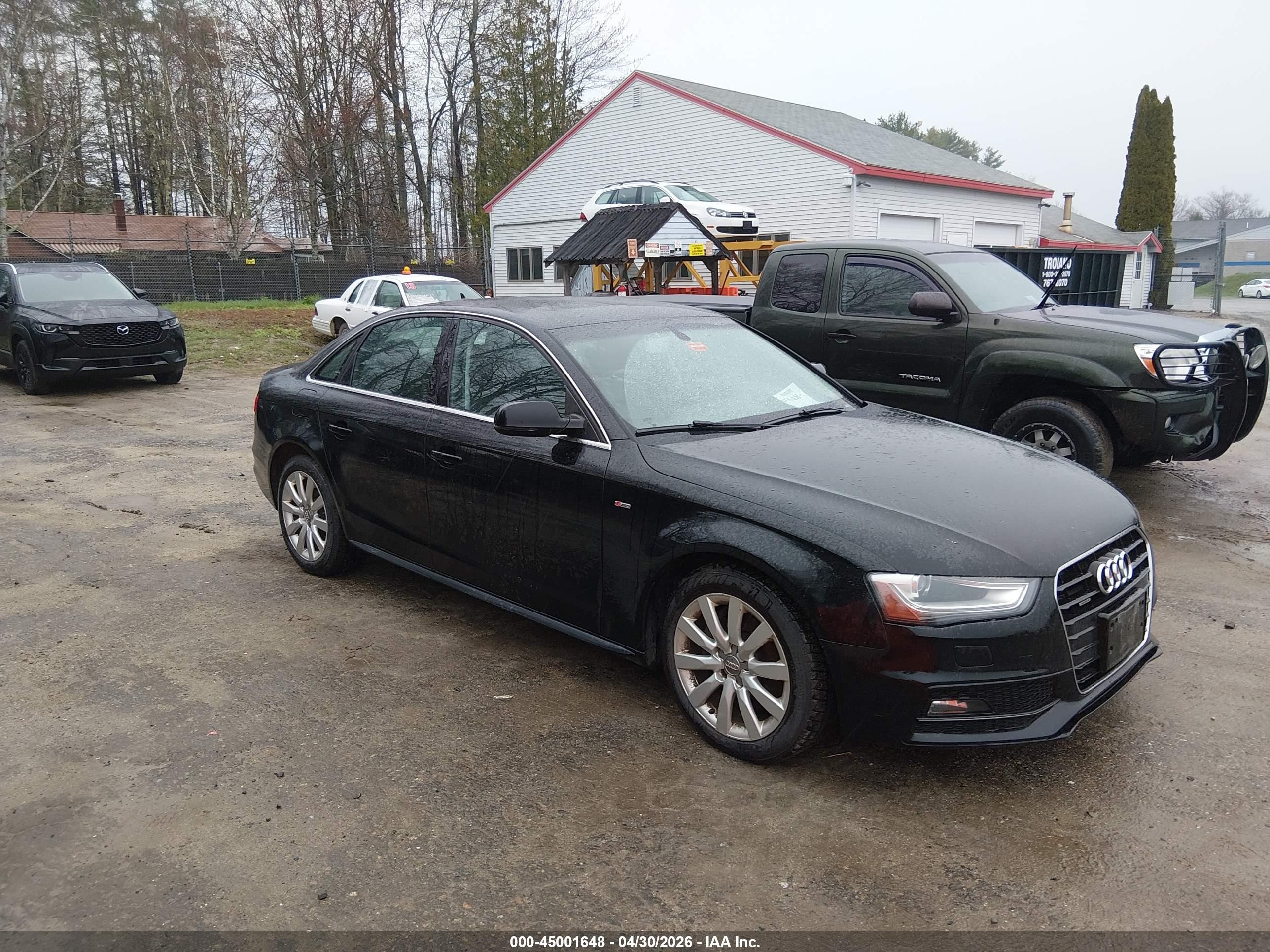 2015 Audi A4 Premium, VIN WAUDFAFL1FN012495 — Front end