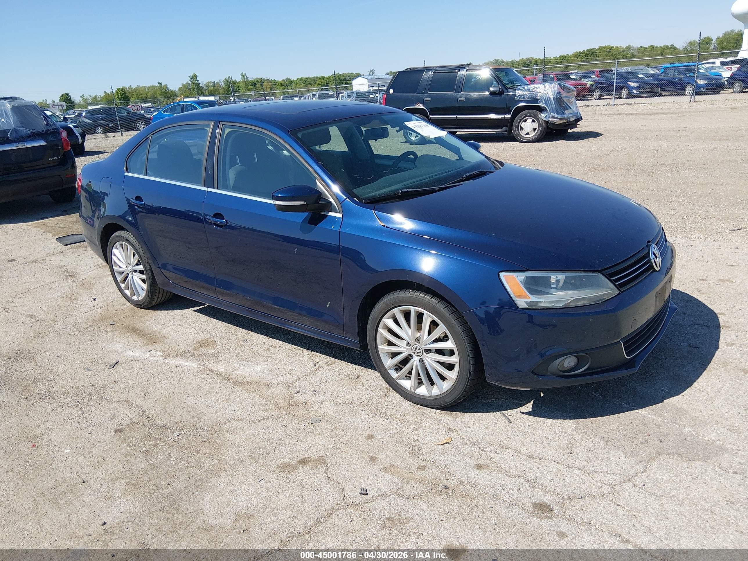 2011 Volkswagen Jetta SEL, VIN 3VWLX7AJ8BM334931 — Fresh water flood
