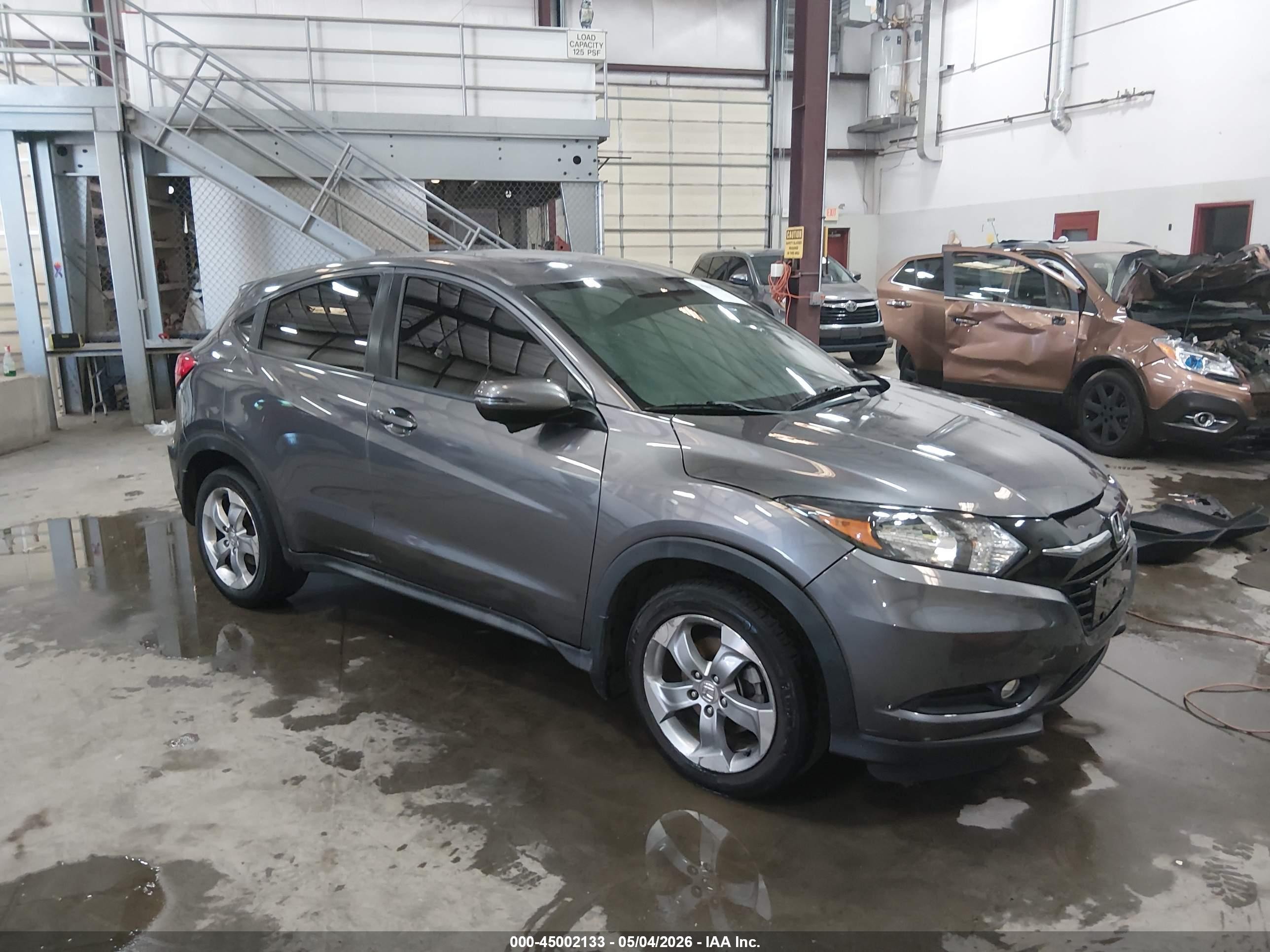 2017 Honda HR-V EX, VIN 3CZRU6H50HM728175 — Interior fire