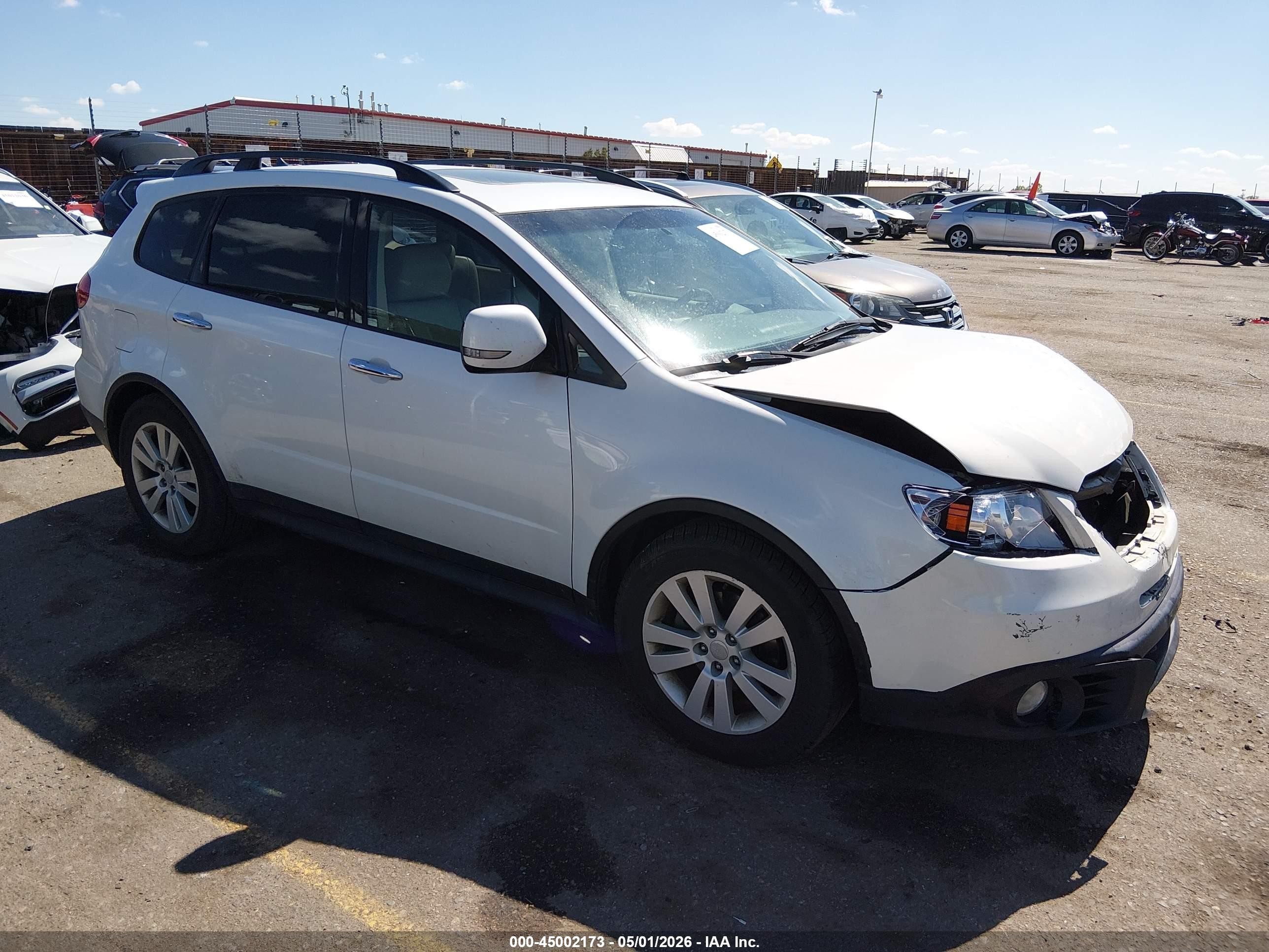 2009 Subaru Tribeca 7-Pass Ltd w/Nav, VIN 4S4WX98D394400802 — Front end