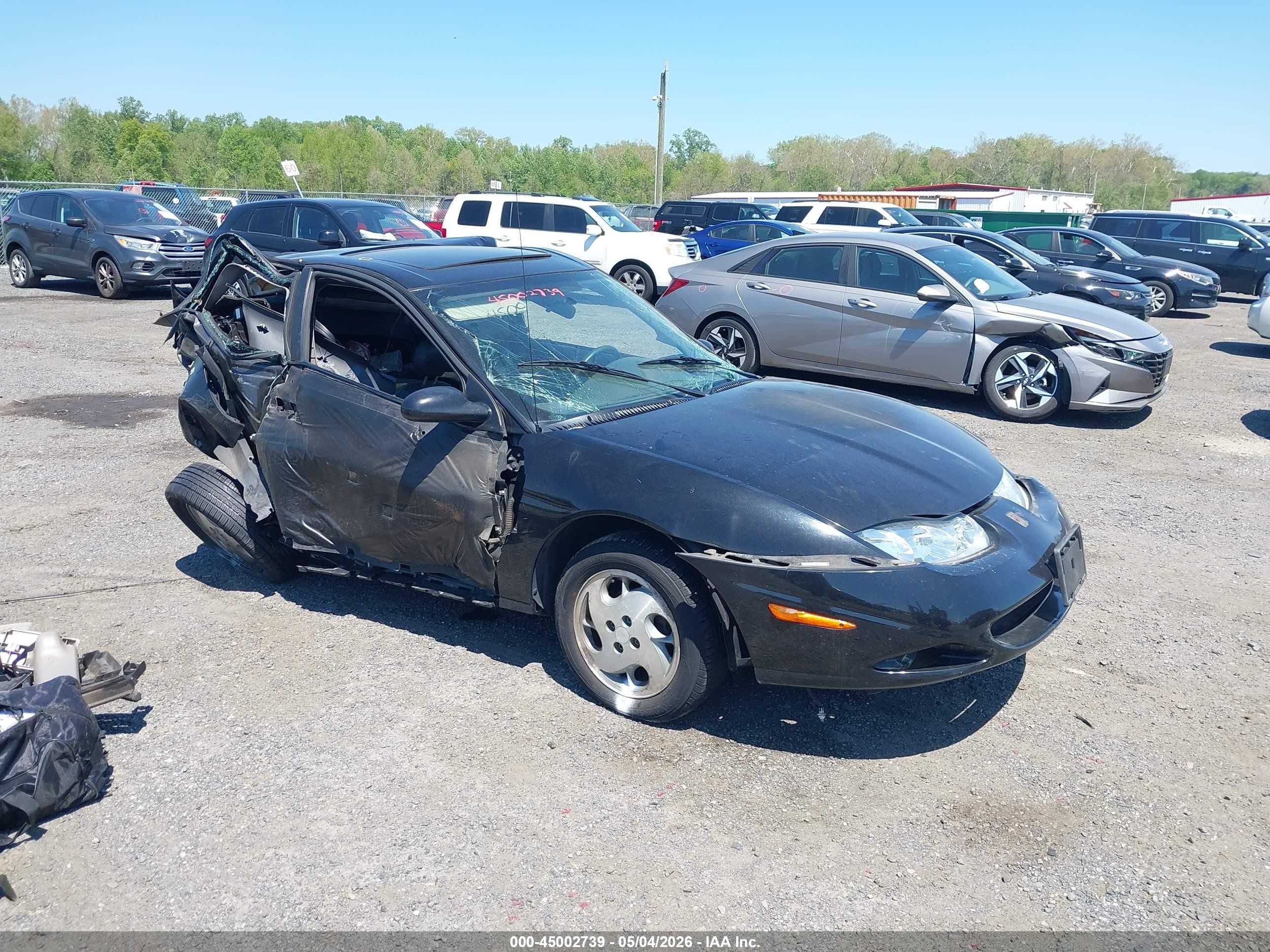 2002 Saturn SC, VIN 1G8ZY12712Z263736 — Зад