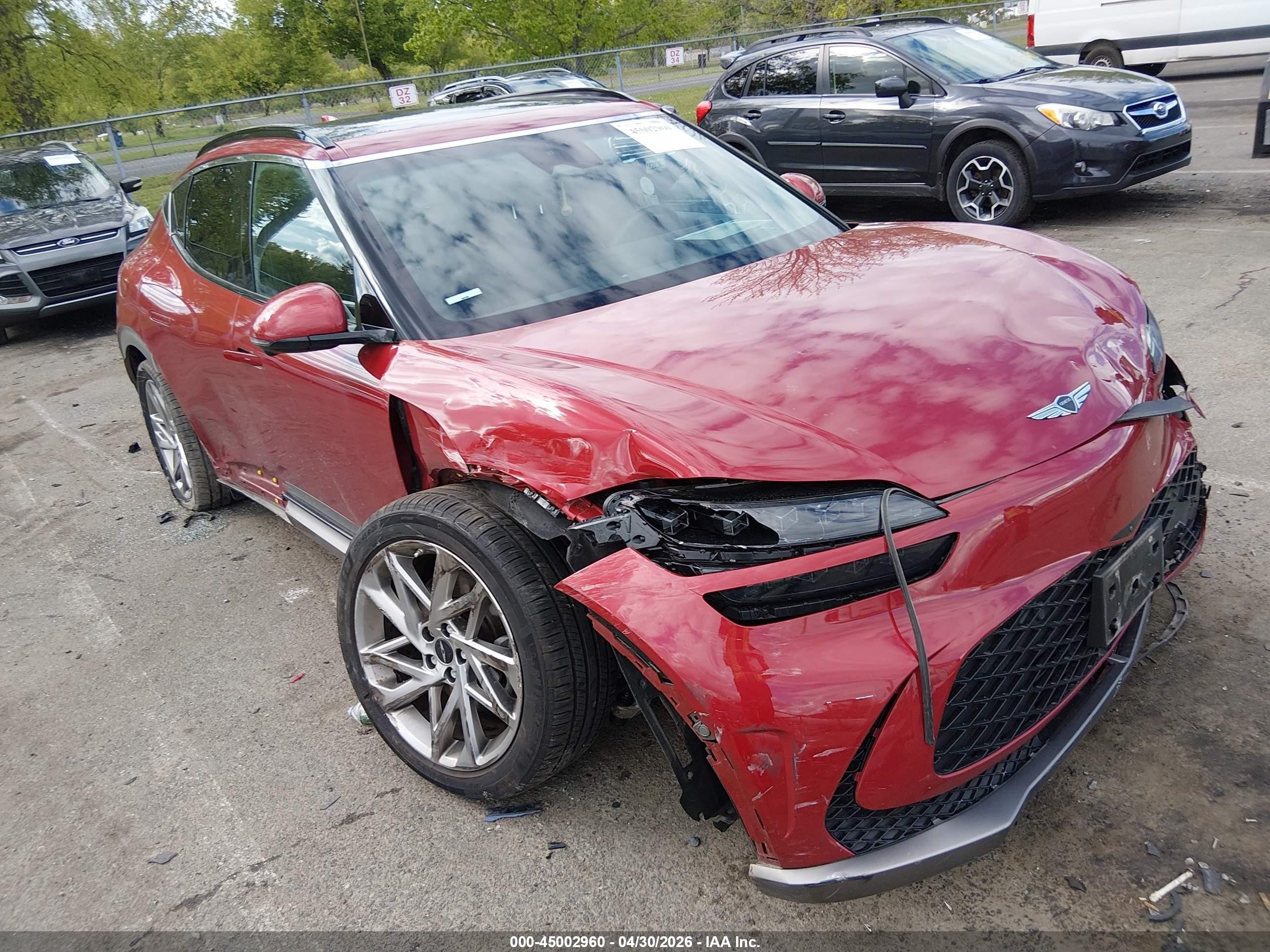 2024 Genesis GV60 Advanced, VIN KMUKCDSC5RU023985 — Front end