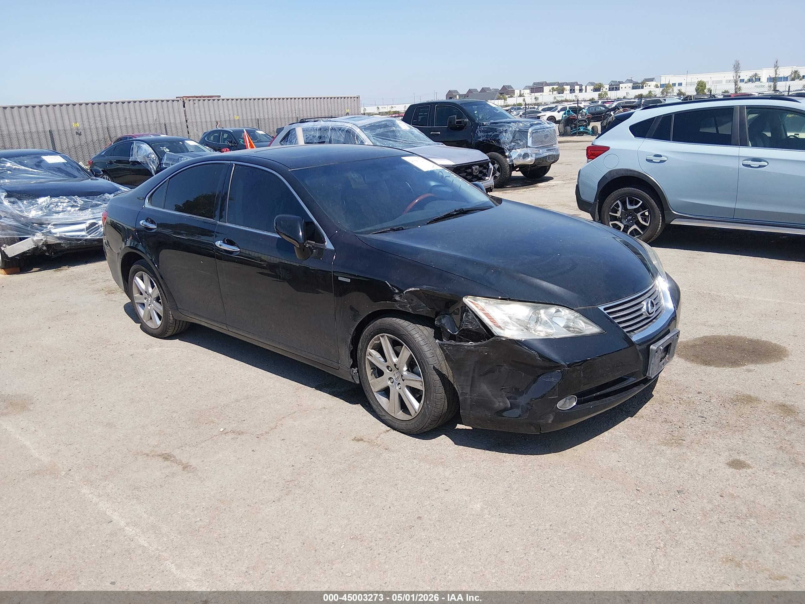 2009 Lexus ES 330, VIN JTHBJ46G792290366 — Front end
