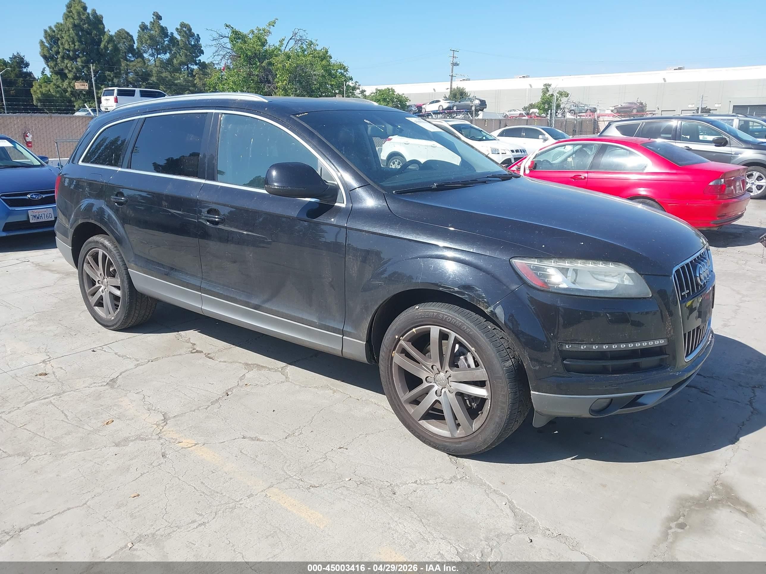 2010 Audi Q7 Premium Plus, VIN WA1LYAFE3AD001274 — Обычный износ