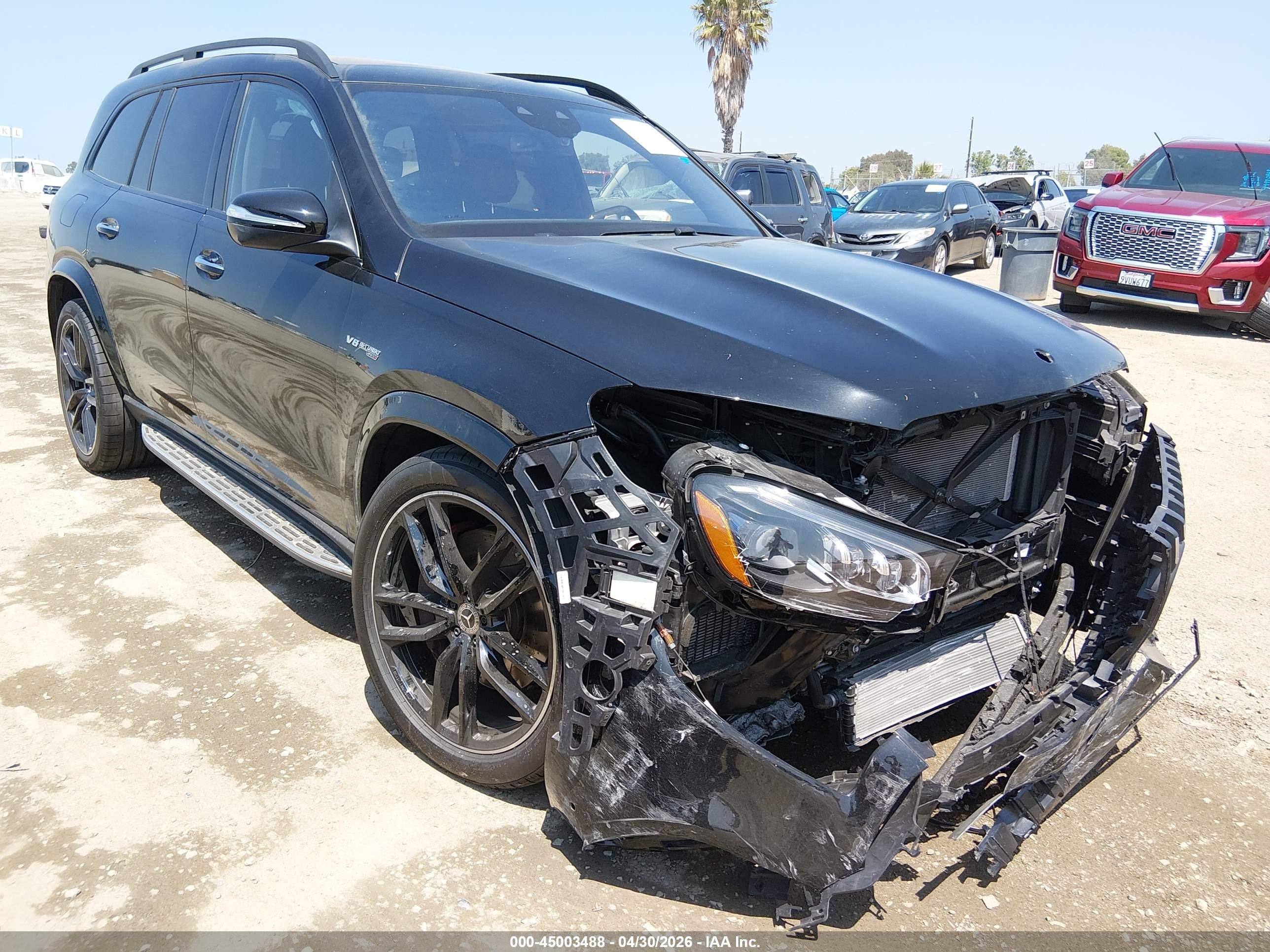 2025 Mercedes-Benz GLS 63 AMG, VIN 4JGFF8KE0SB396000 — Front end
