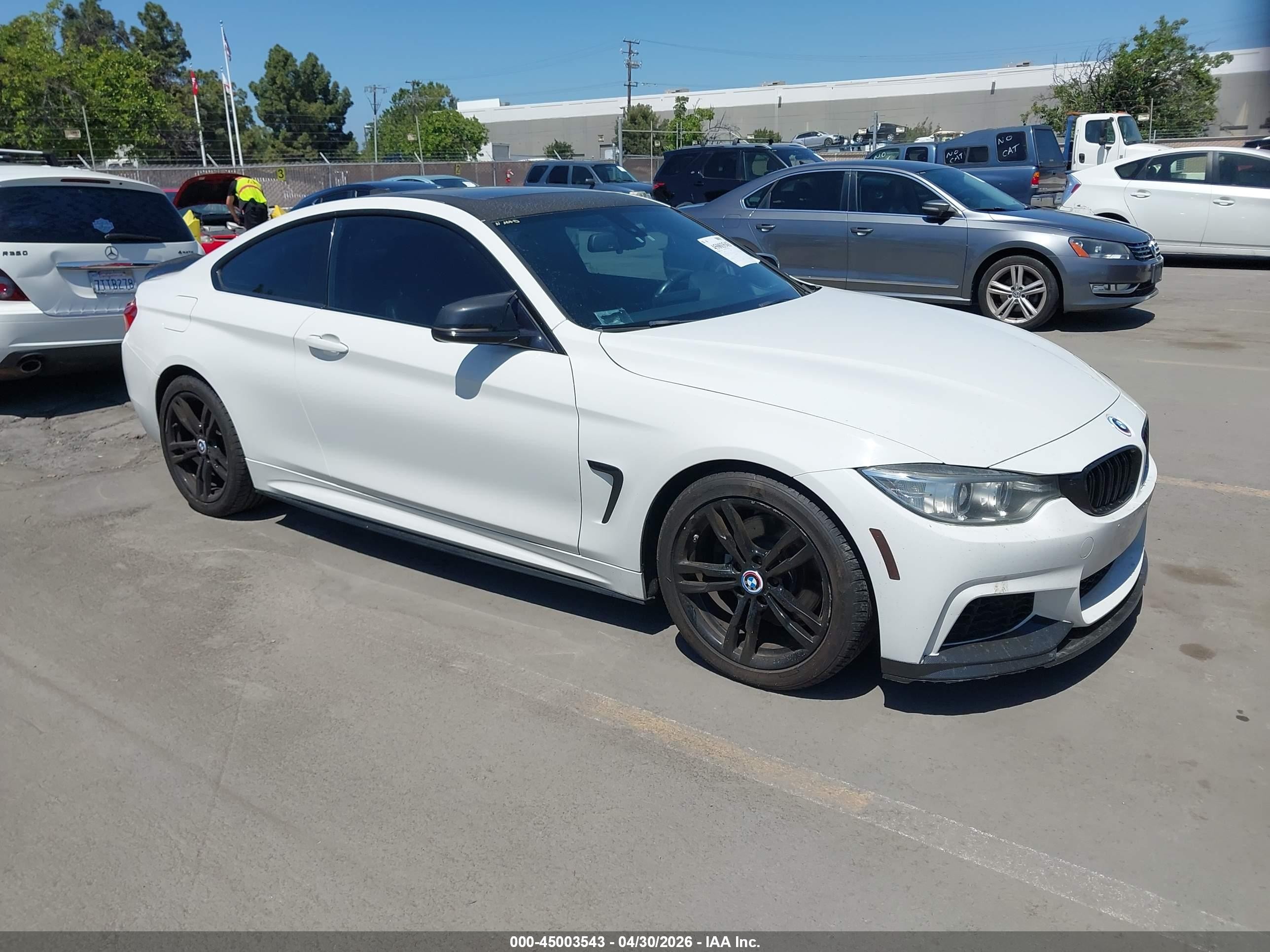 2014 BMW 4 Series 428i, VIN WBA3N3C57EF712434 — Normal wear