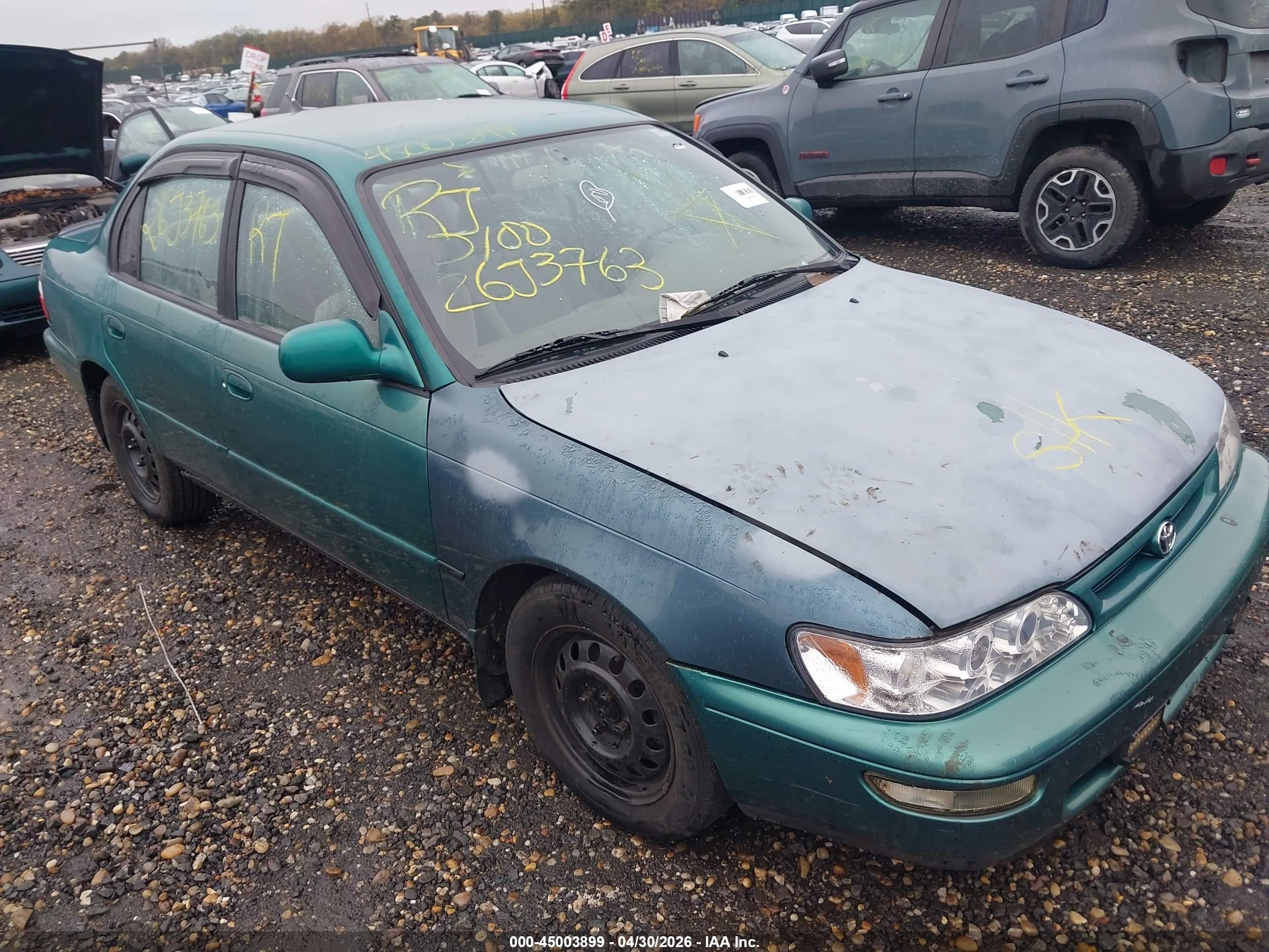 1997 Toyota Corolla DX, VIN 2T1BB02E0VC178810 — All over