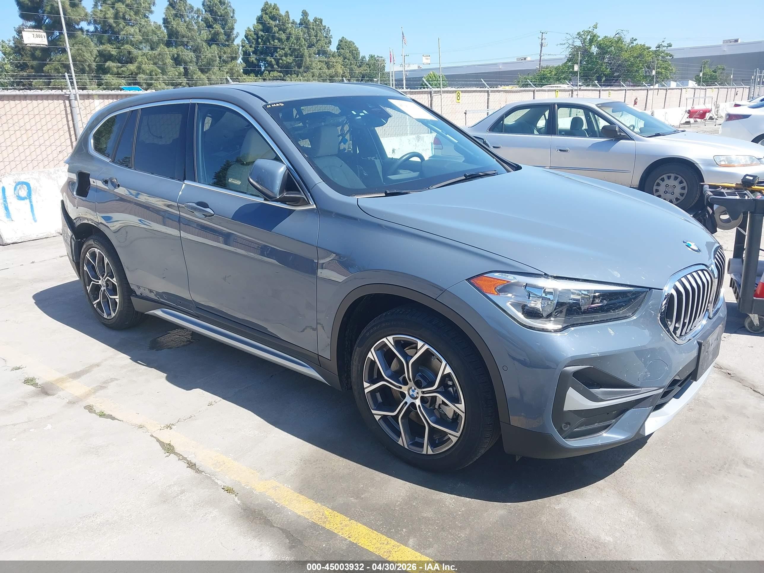 2022 BMW X1 xDrive28i, VIN WBXJG9C00N5U59414 — Rear end