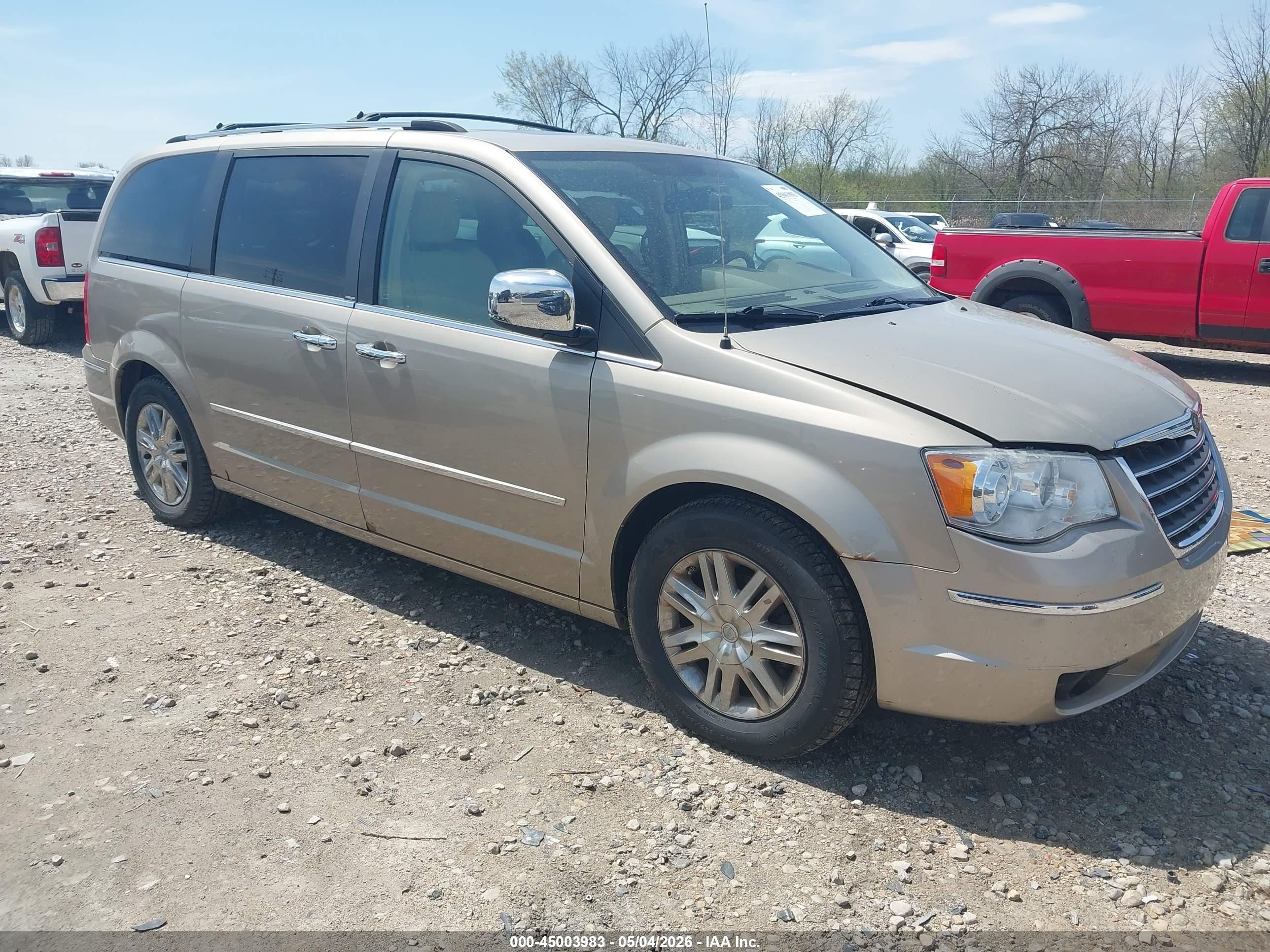 2009 Chrysler Town & Country Limited, VIN 2A8HR64X49R659696 — Зад