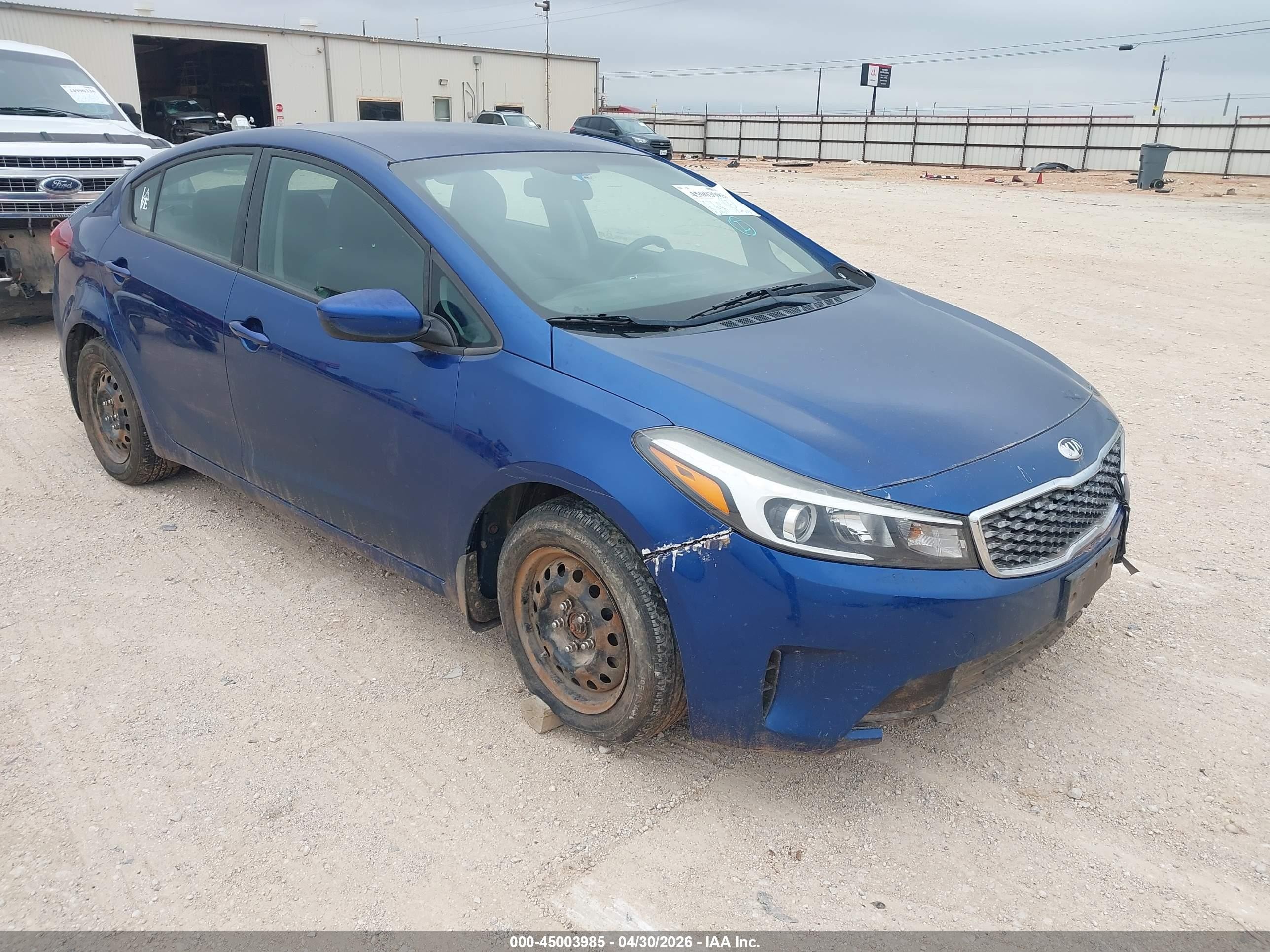 2018 Kia Forte LX, VIN 3KPFL4A78JE218300 — Fresh water flood