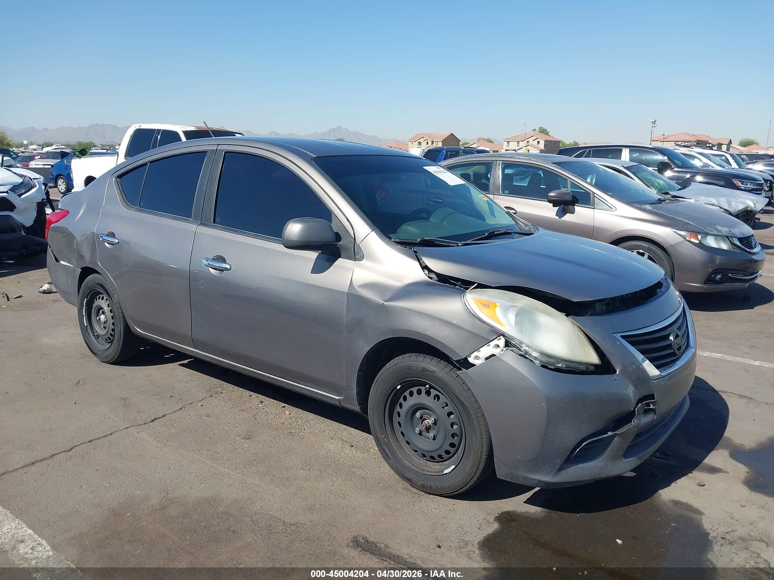 2012 Nissan Versa S, VIN 3N1CN7AP2CL814535 — All over