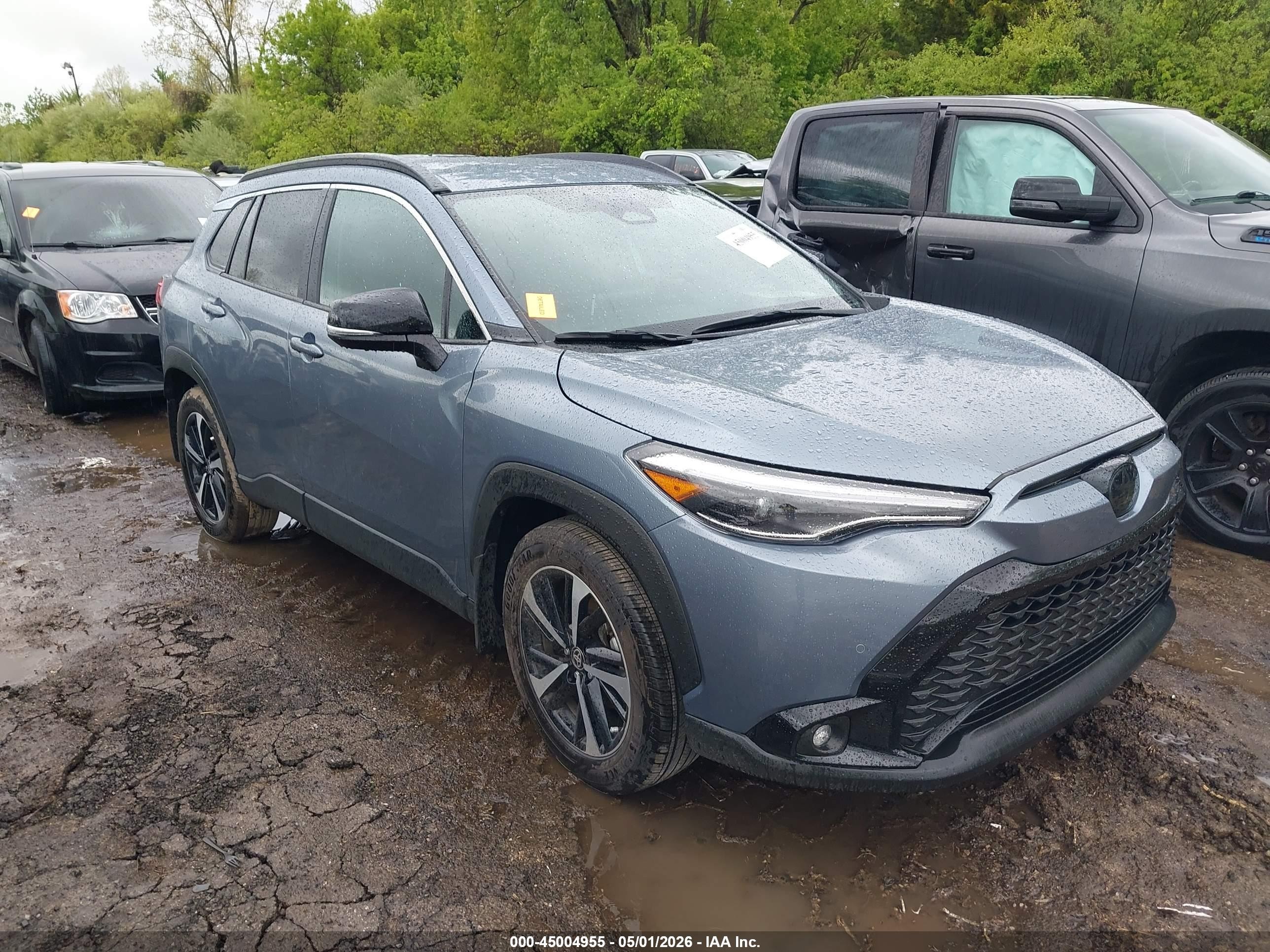 2025 Toyota Corolla Cross Hybrid Nightshade Edition, VIN 7MUFBABG6SV066286 — Front end