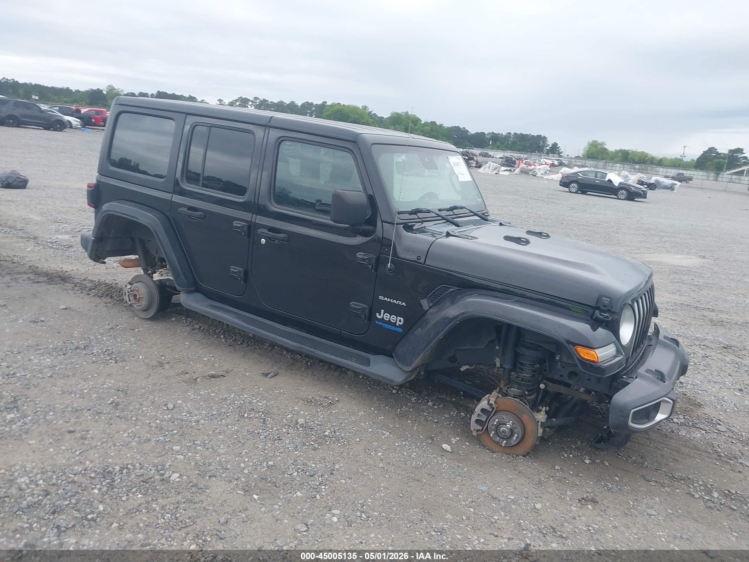 2021 Jeep Wrangler Unlimited Sahara, VIN 1C4JJXP68MW785682 — Электрика