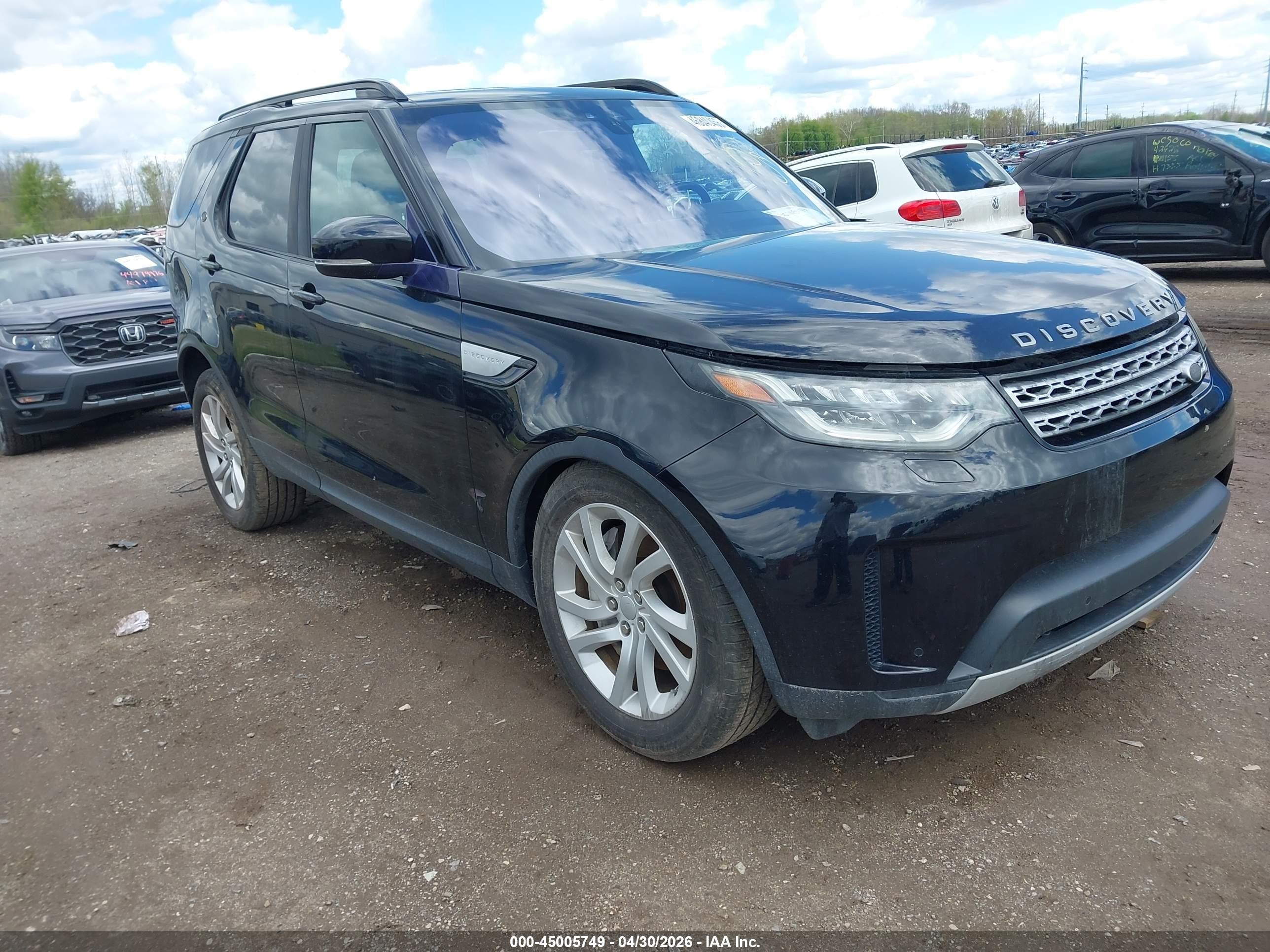 2018 Land Rover Discovery HSE, VIN SALRR2RVXJA059052 — Water / flood