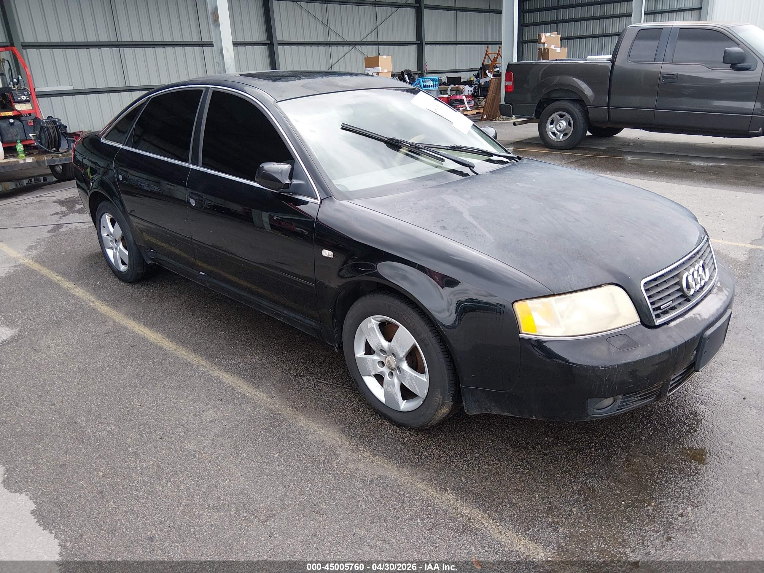 2002 Audi A6, VIN WAULT64B82N151576 — Бок