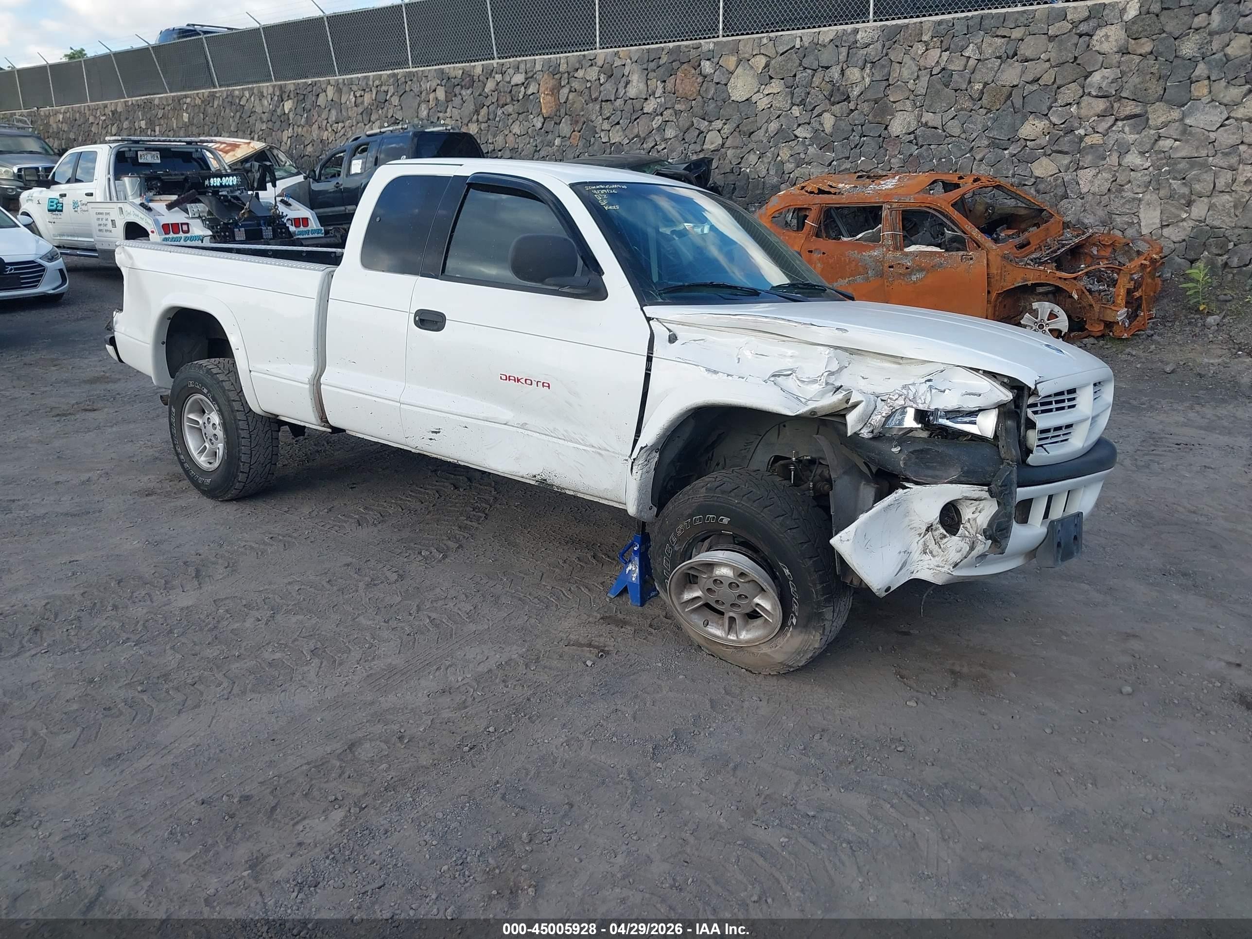 1999 Dodge Dakota SLT, VIN 1B7GG22X5XS190716 — Бок