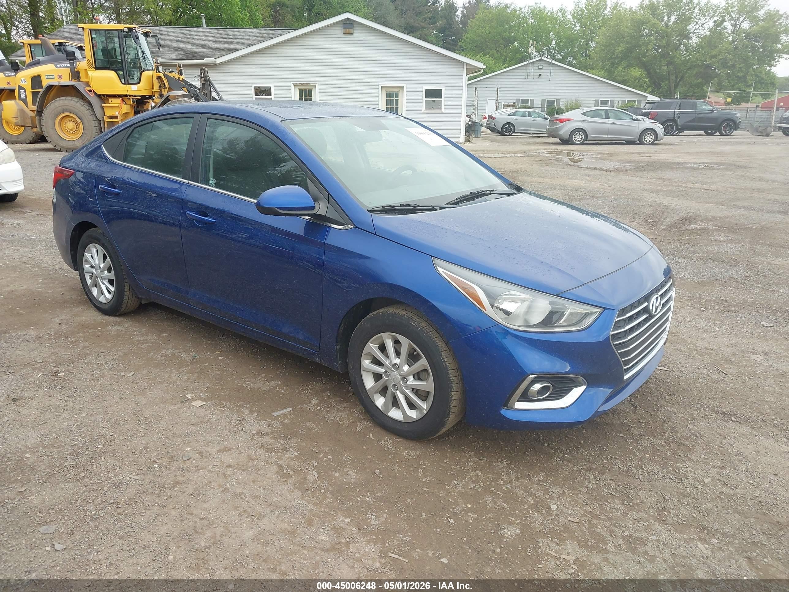 2020 Hyundai Accent SEL, VIN 3KPC24A61LE090871 — Hail
